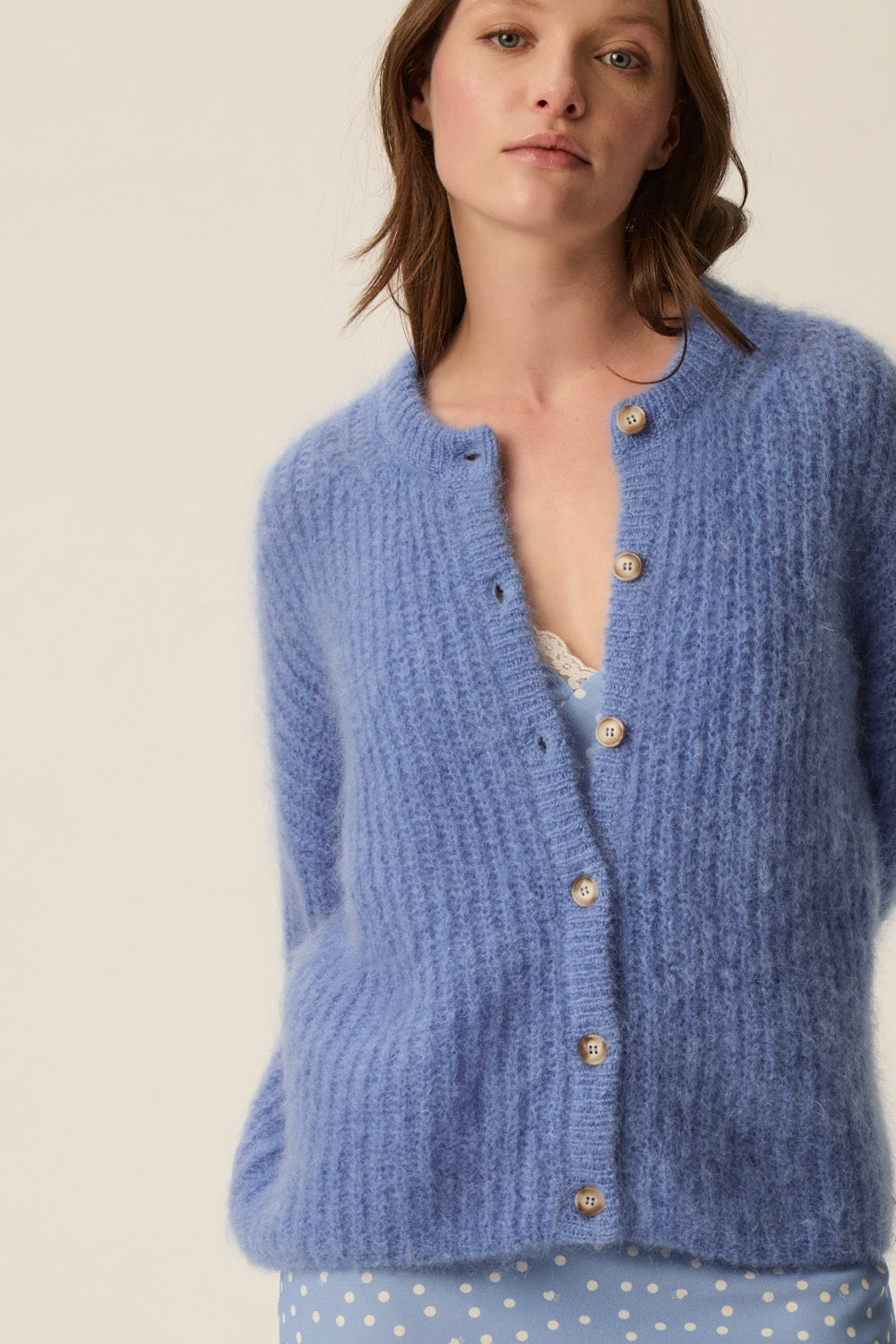 Gilet Alma Ciel