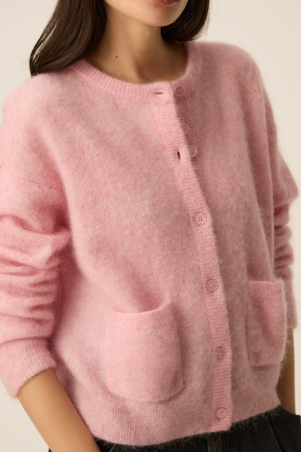 Cardigan Dobilou Rose