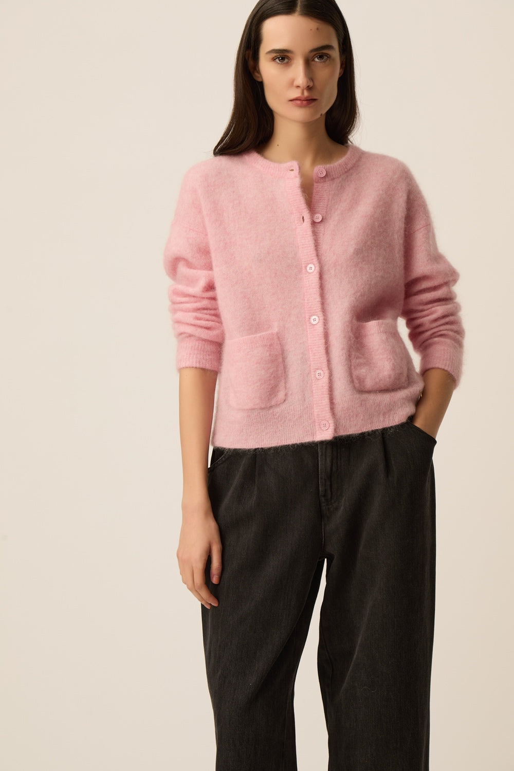 Cardigan Dobilou Rose