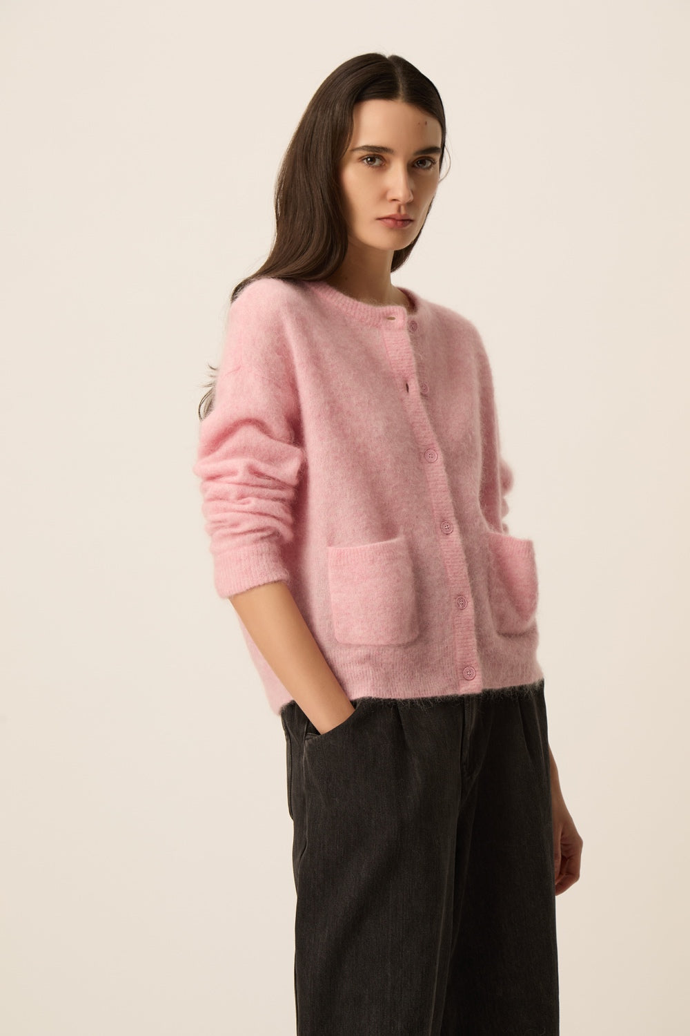Cardigan Dobilou Rose