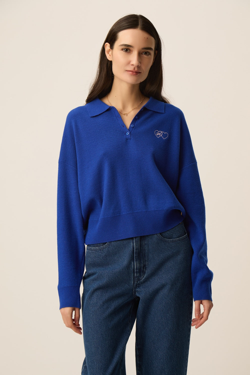 Pull Arnou Indigo