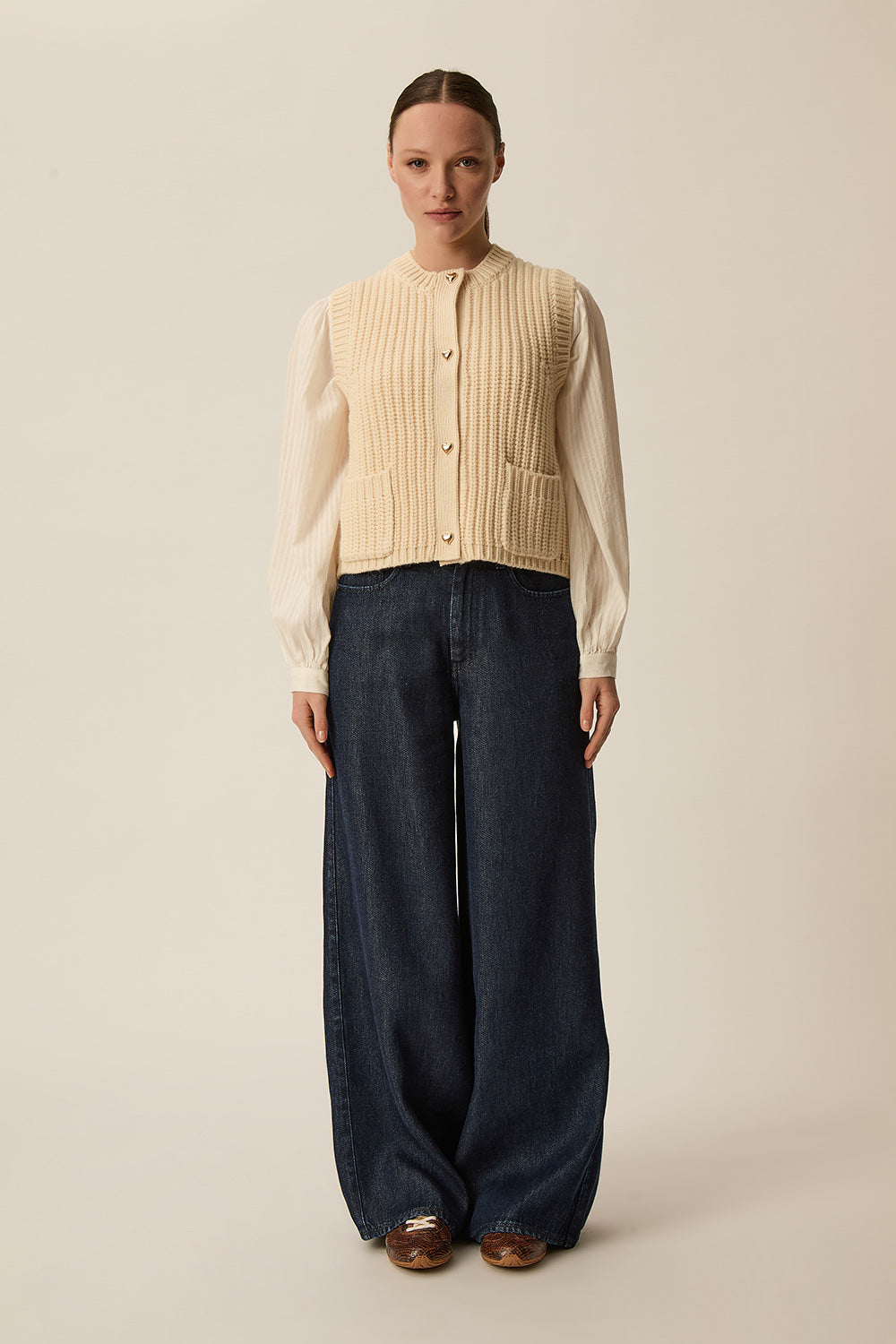 Cardigan Dodomy Creme