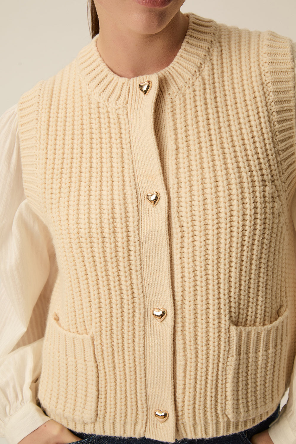 Cardigan Dodomy Creme
