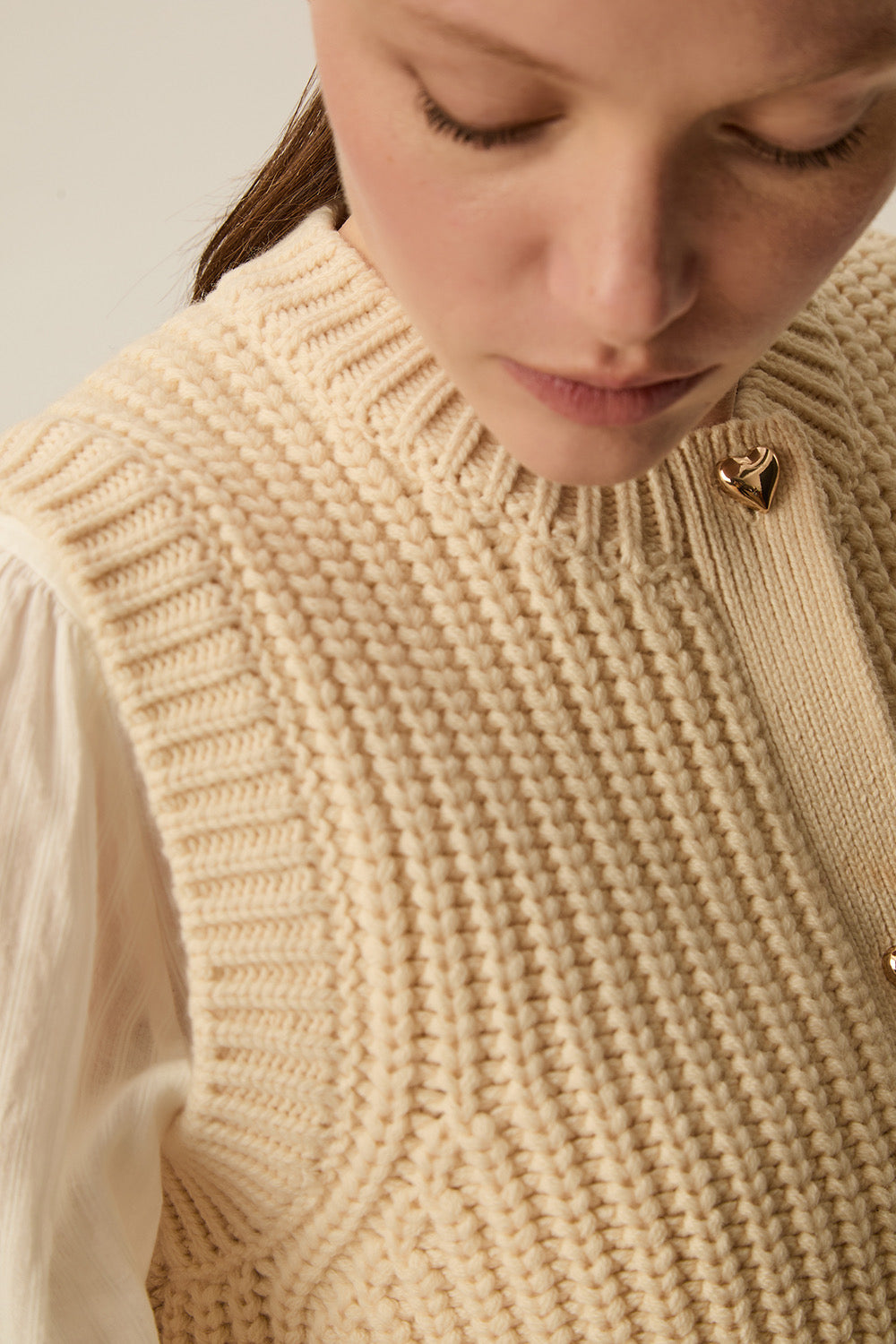 Cardigan Dodomy Creme