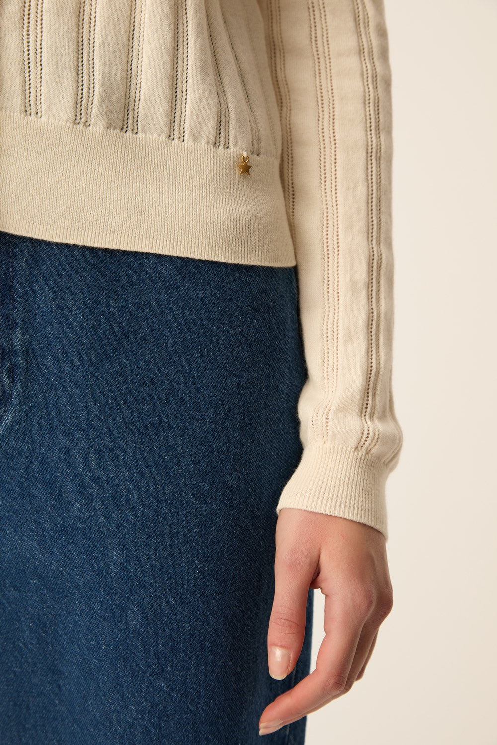 Cardigan Bibi Creme