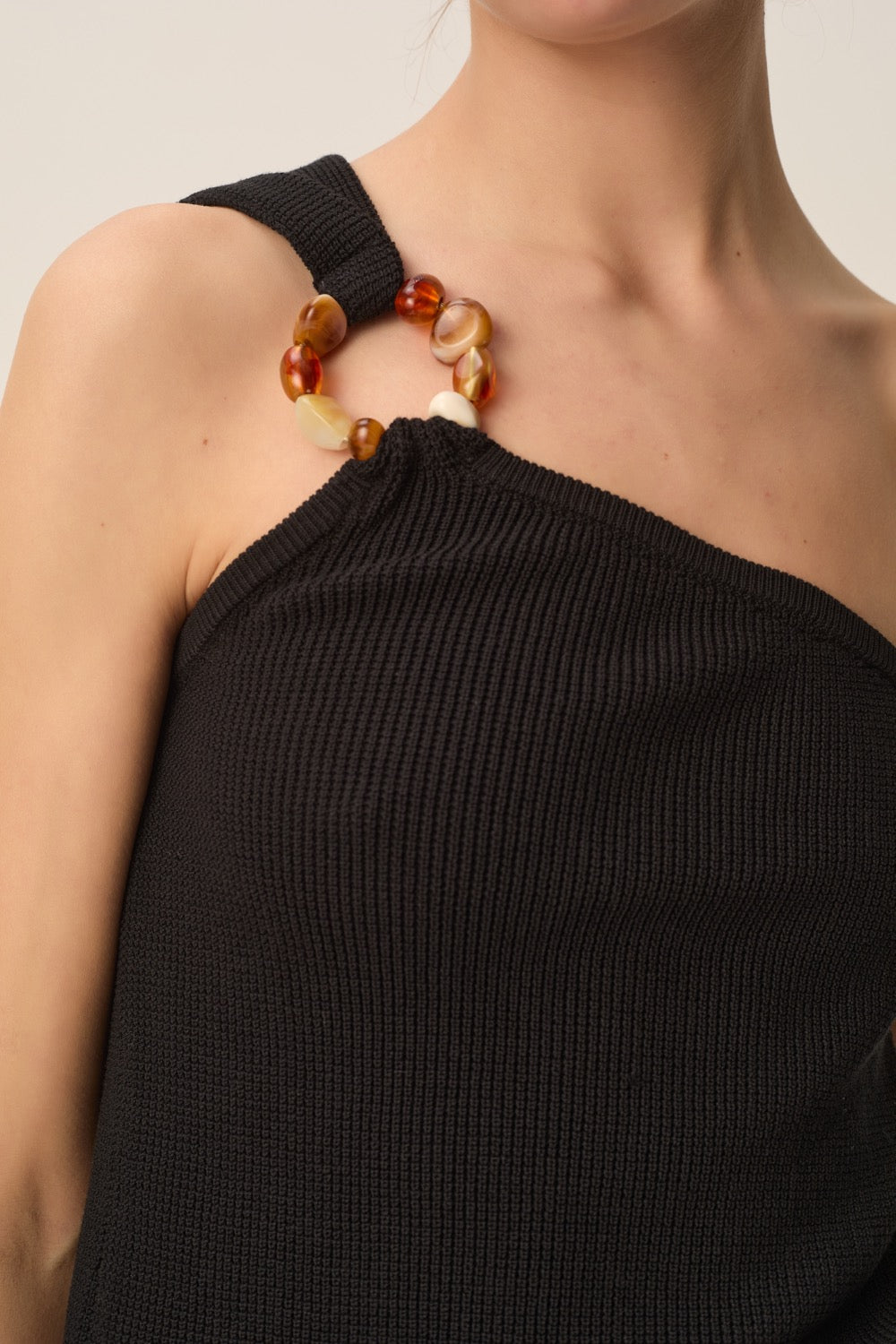 Top en maille Atys Noir