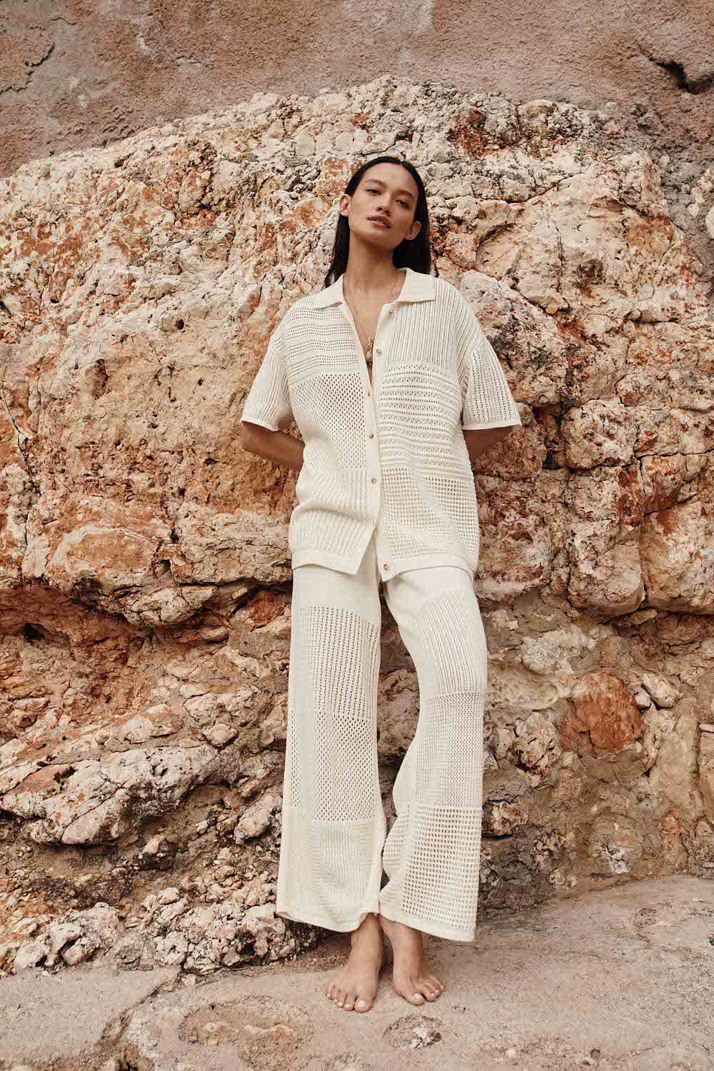 Pantalon Dello Creme