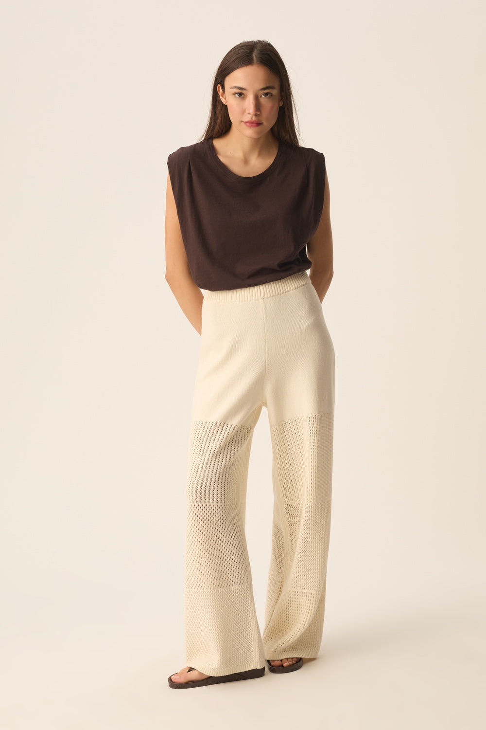 Trousers Dello Creme