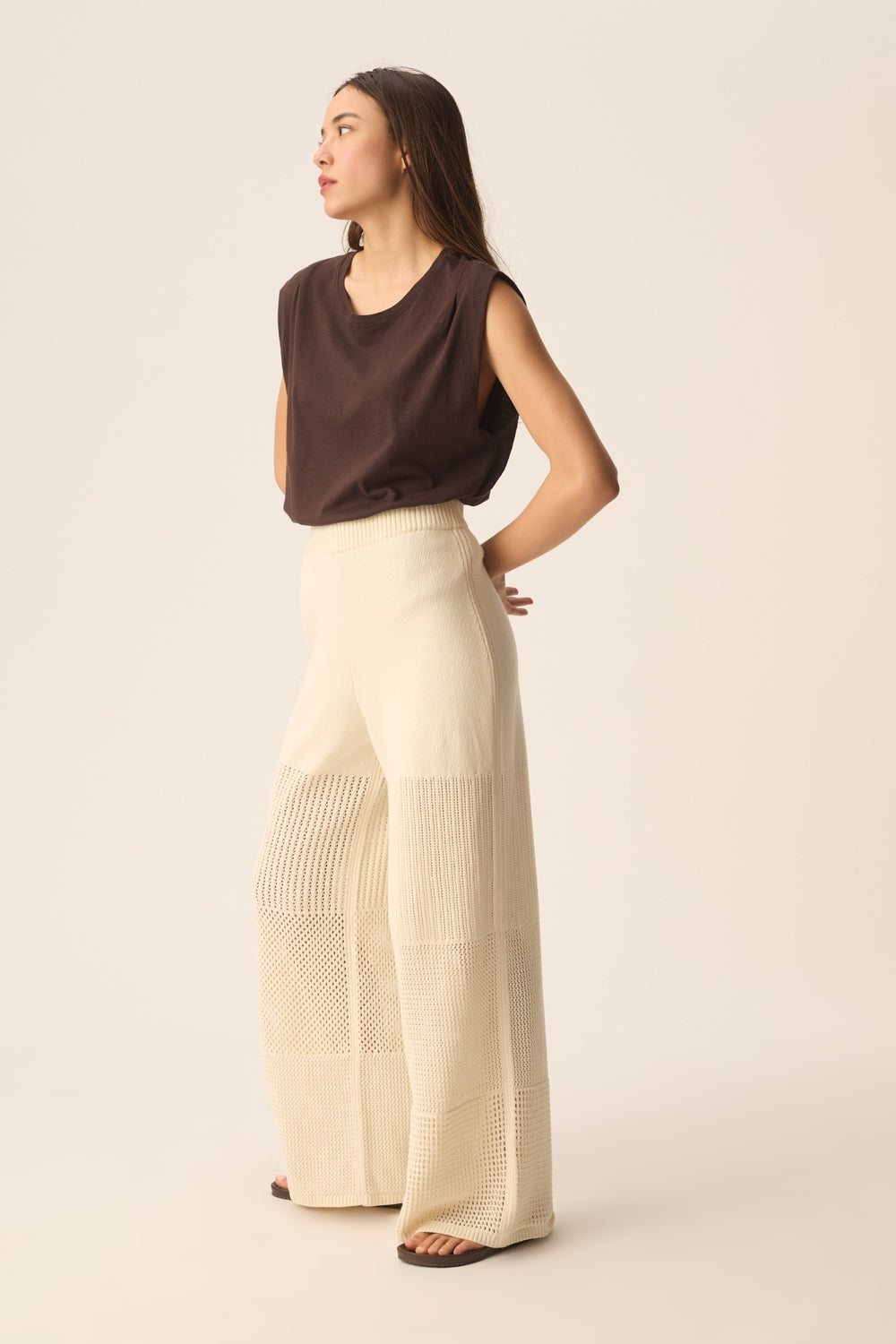 Trousers Dello Creme