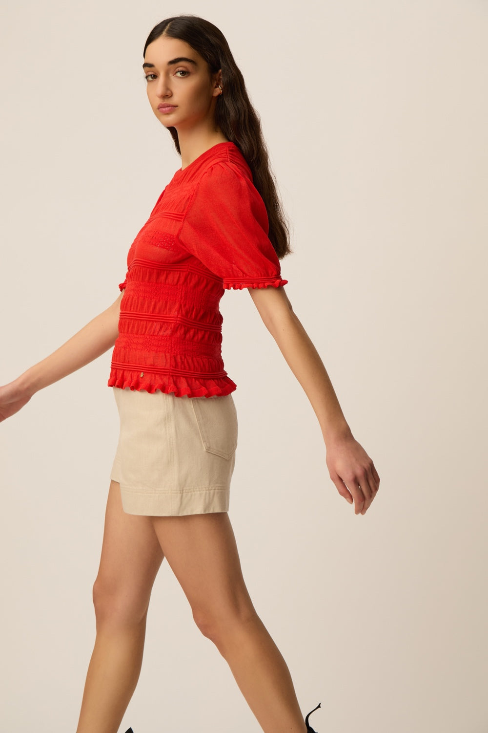 Tee-shirt en maille Belly Homard