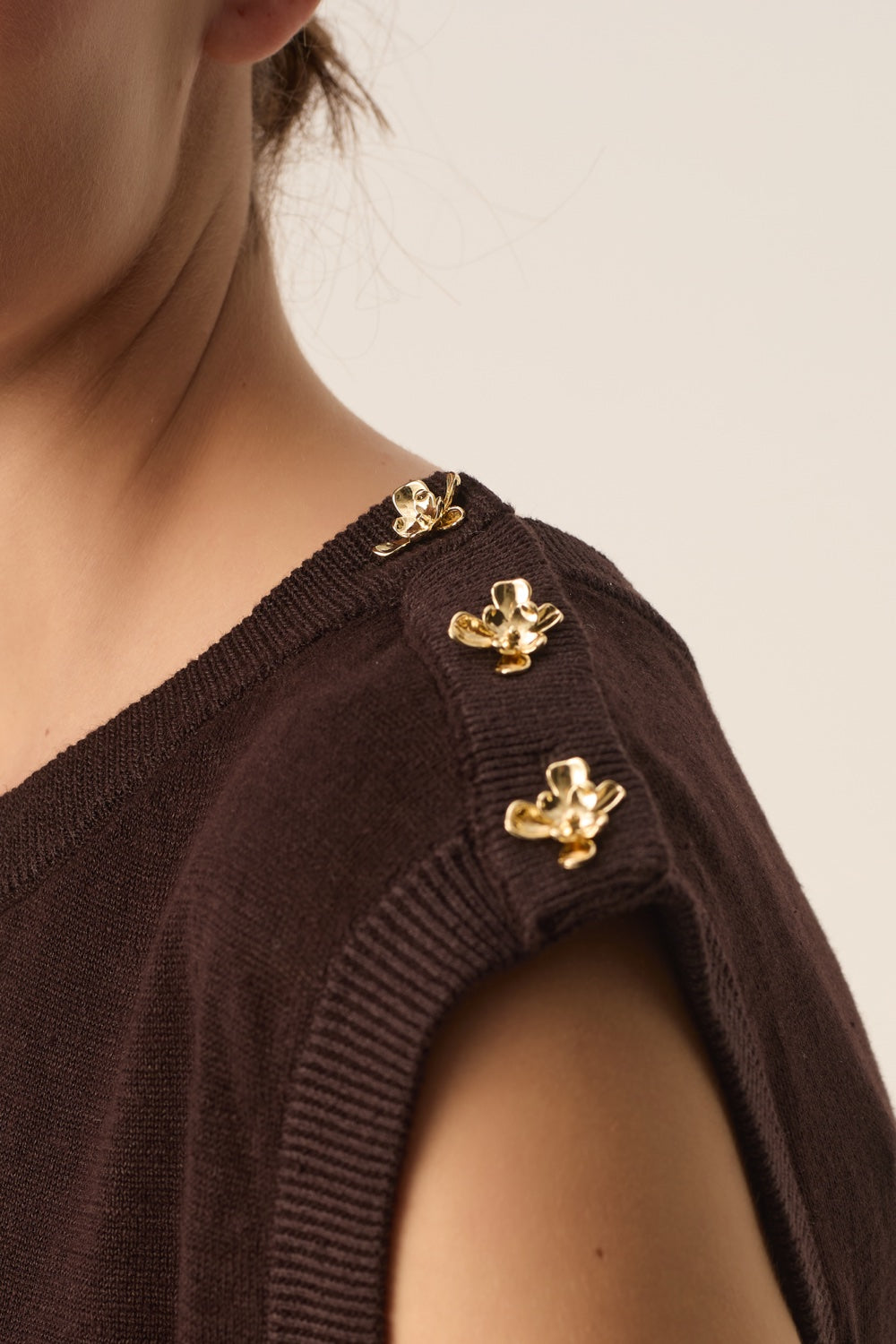 Pull sans manches Brazou Terre