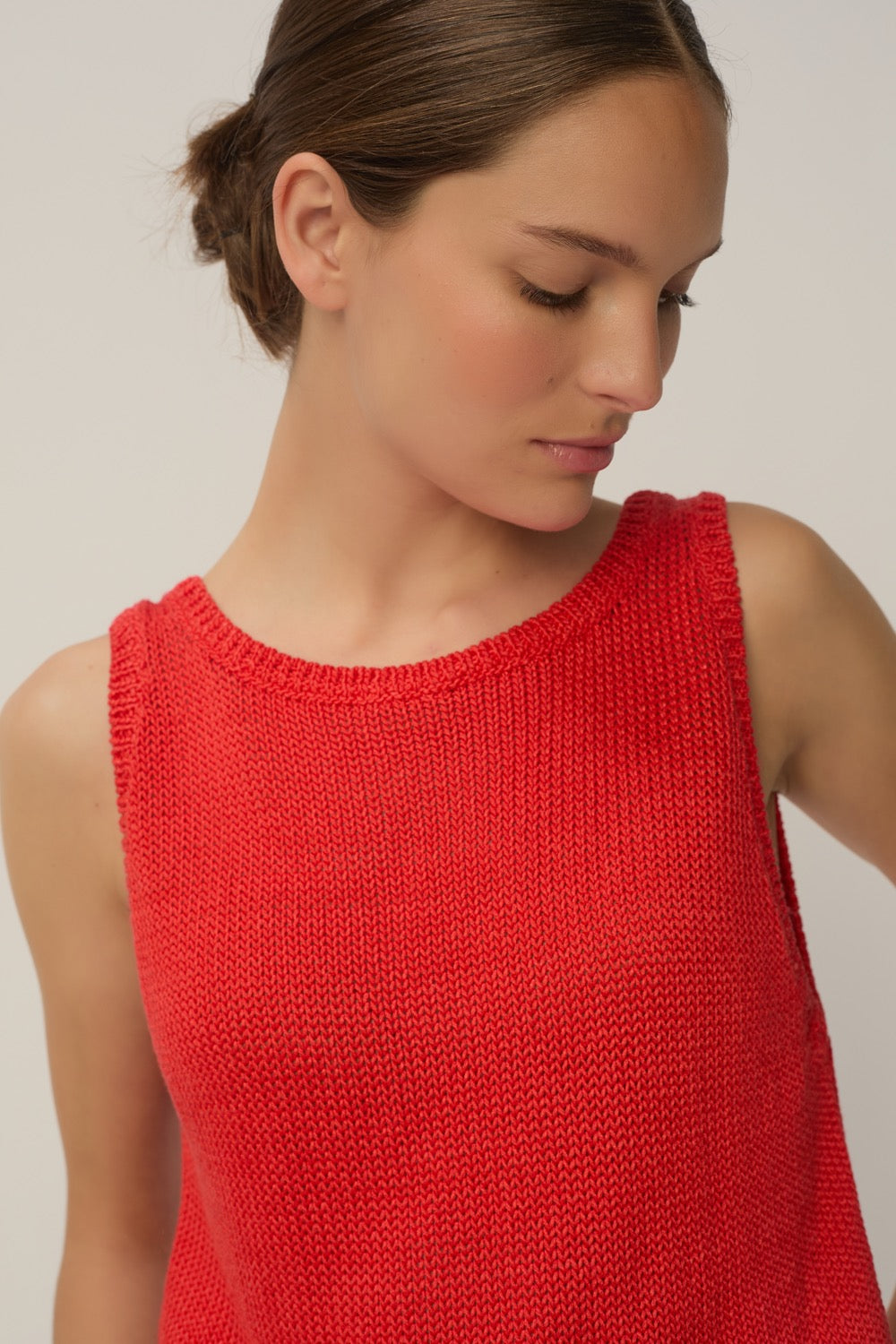 Top en maille Carlota Homard