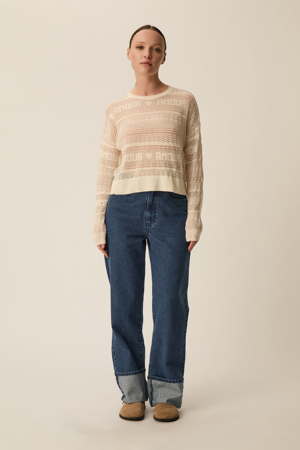Pull Blisou Creme