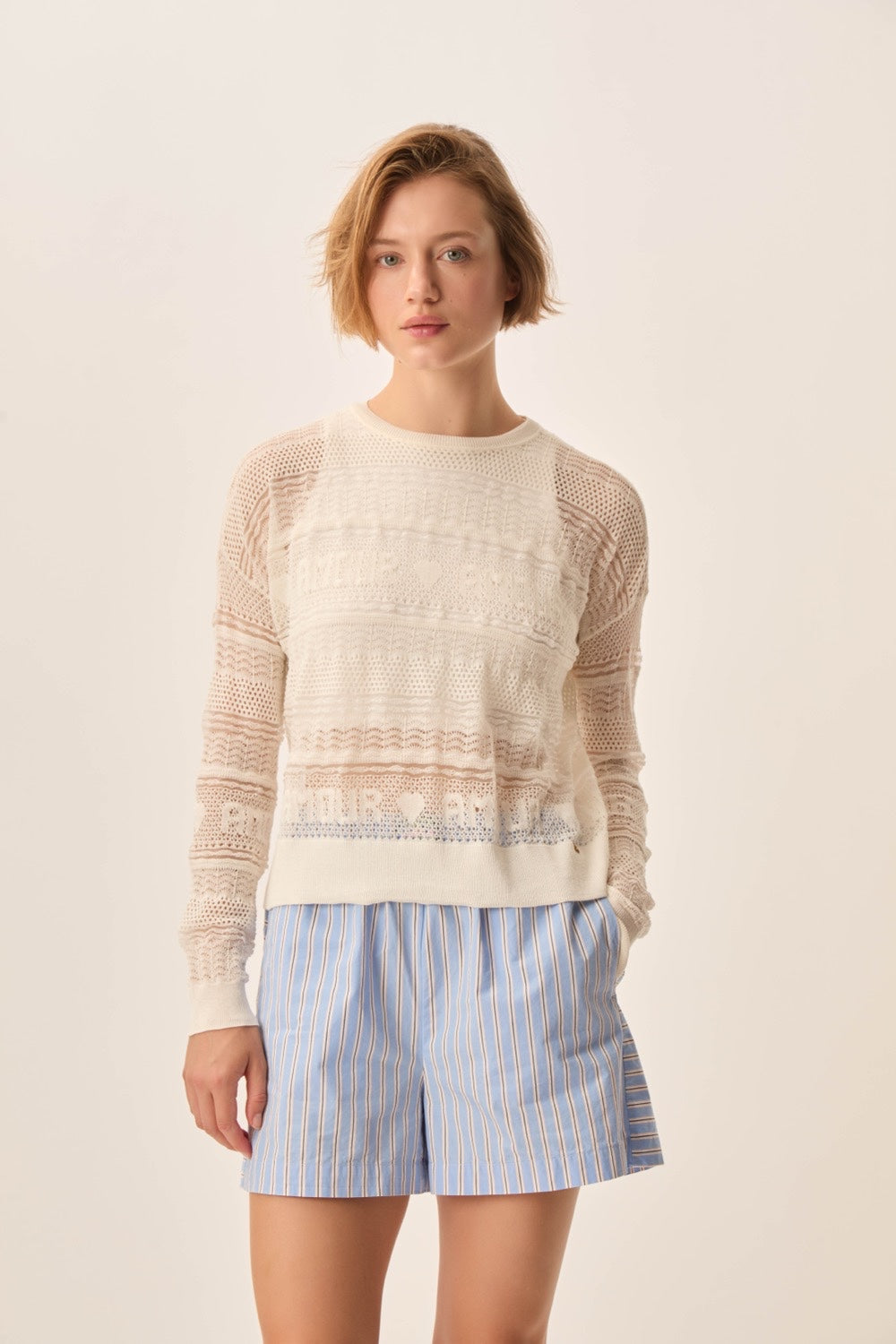 Pull Blisou Creme