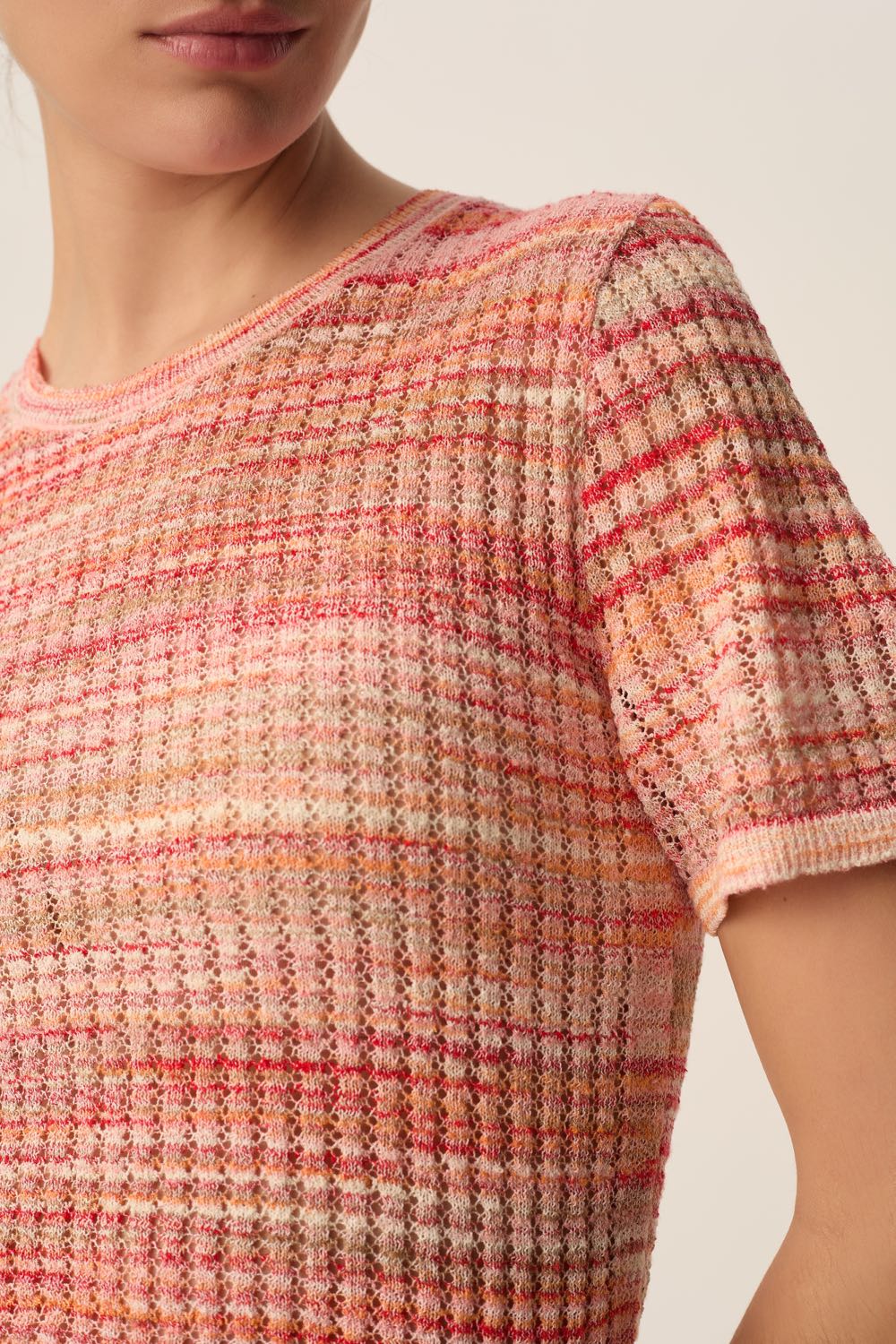 Tee-shirt en maille Cuba Multico Homard