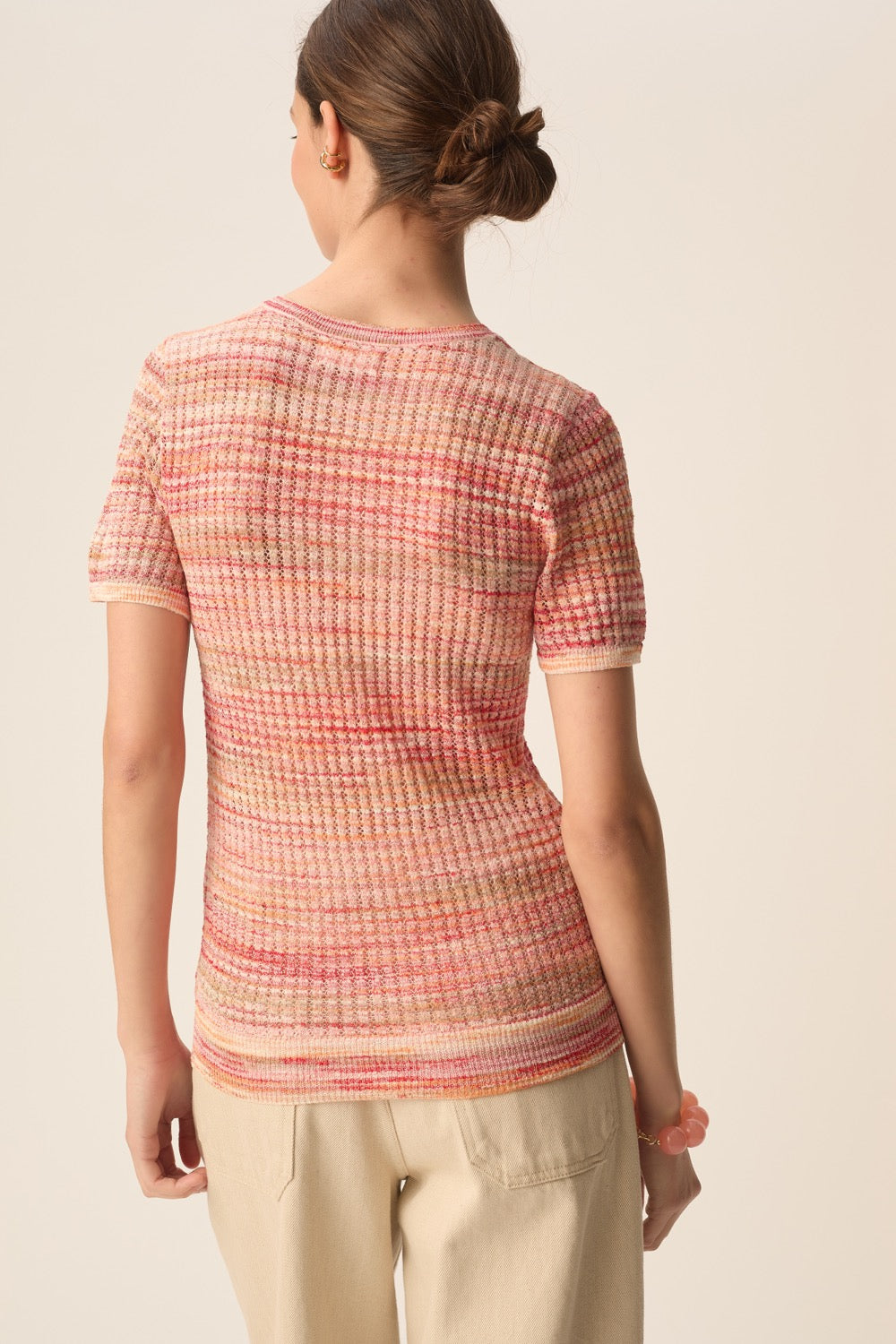 Tee-shirt en maille Cuba Multico Homard