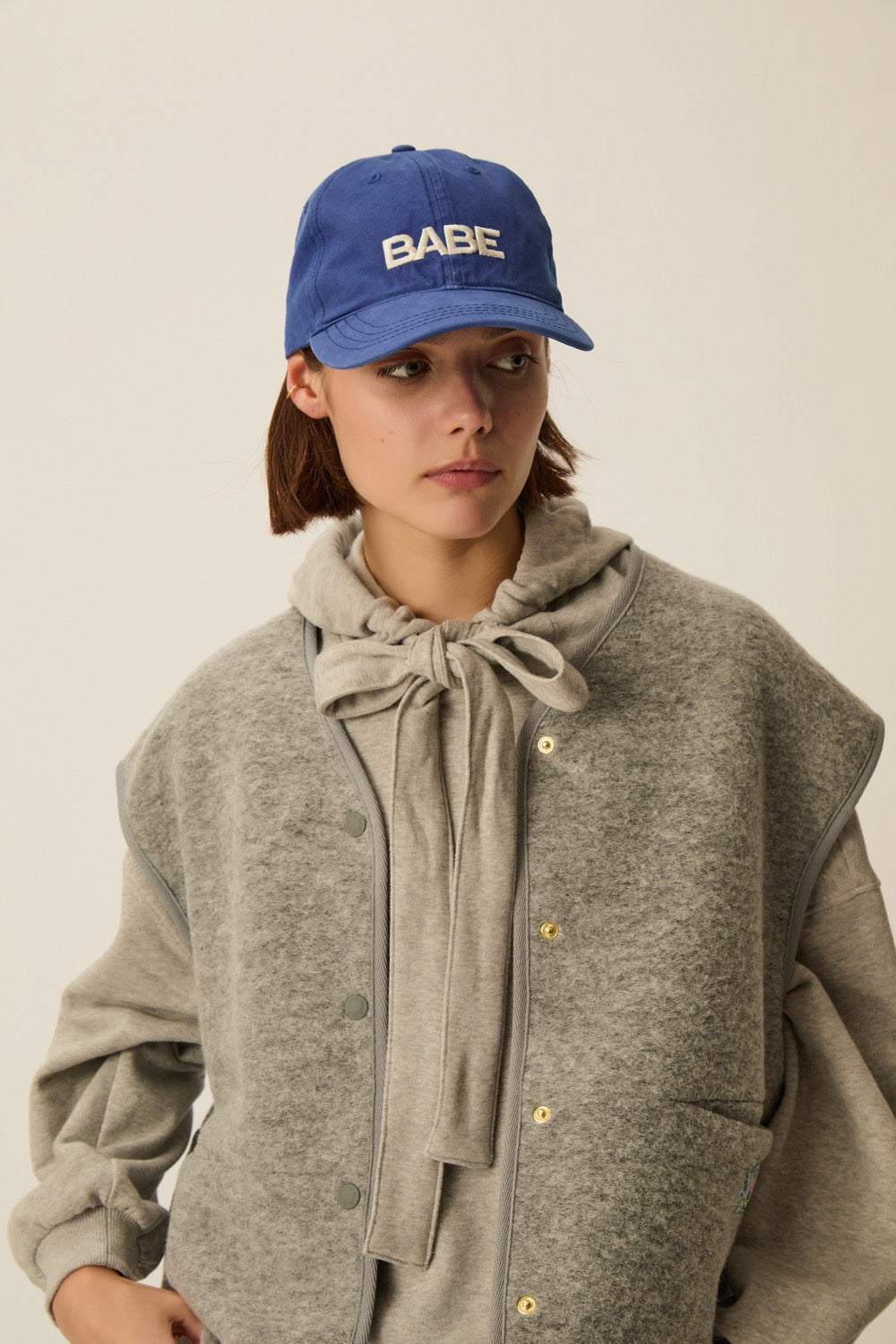 Veste maille Gaelle Gris Chine