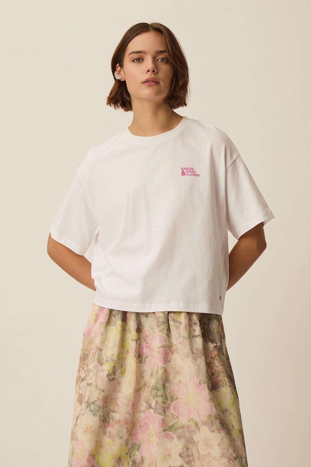 T-shirt Jenael Ecru