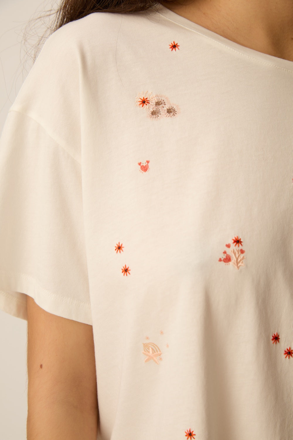Tee-shirt Ilia Ecru