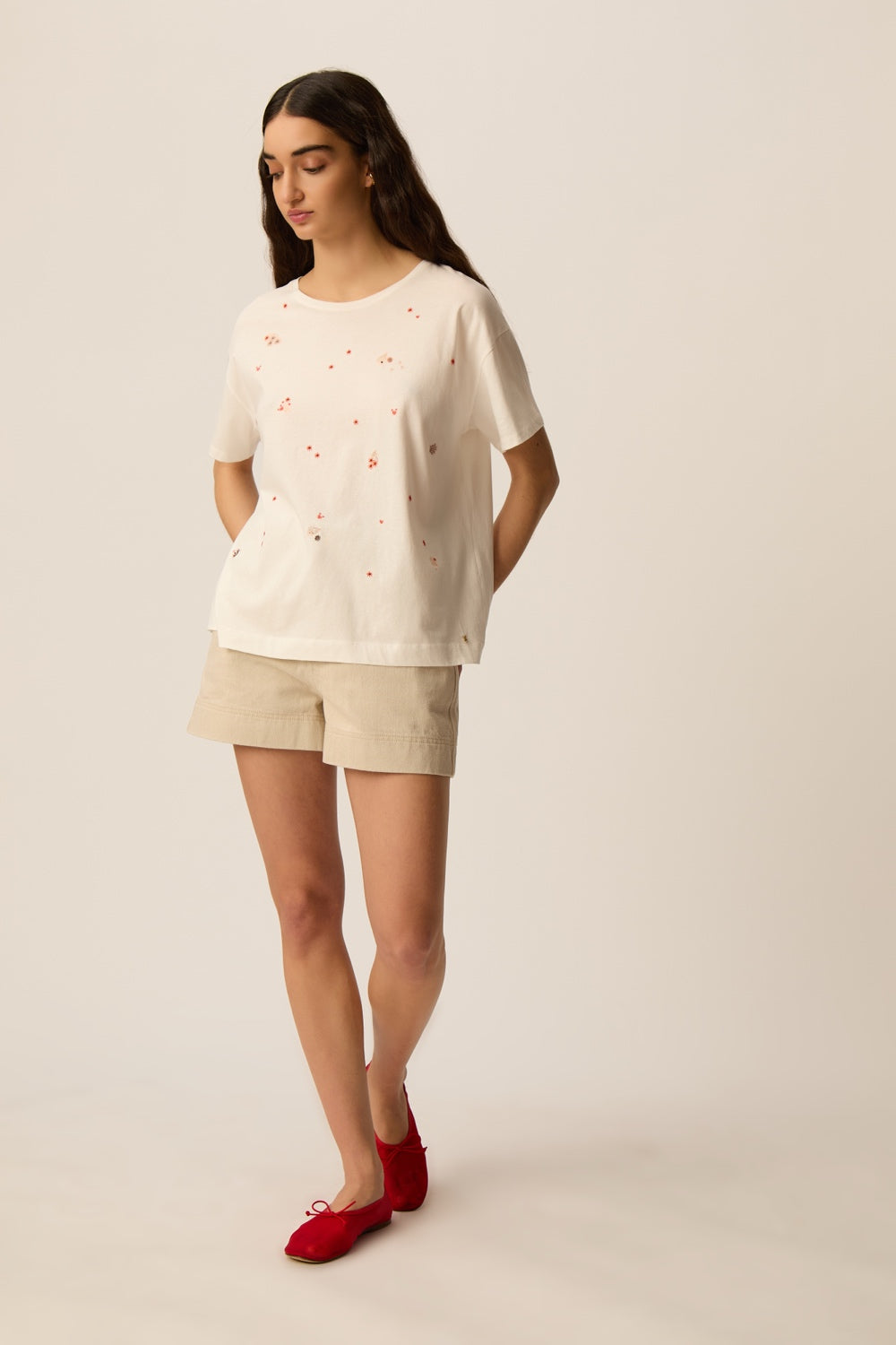 Tee-shirt Ilia Ecru