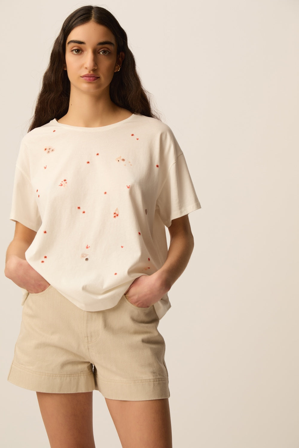 Tee-shirt Ilia Ecru