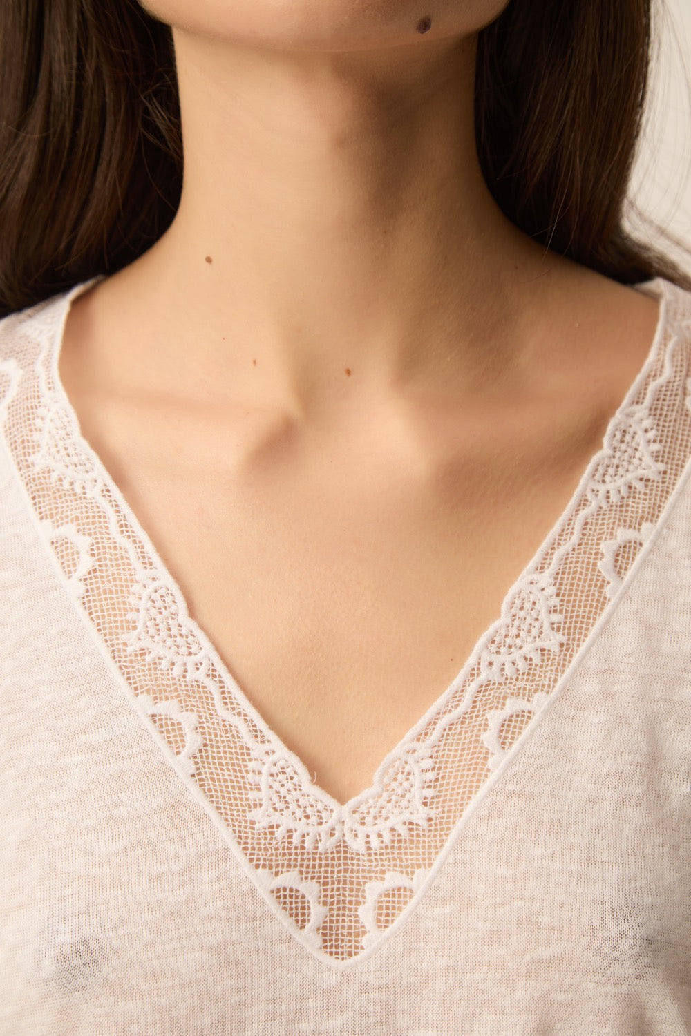 Tee-shirt Hela Ecru