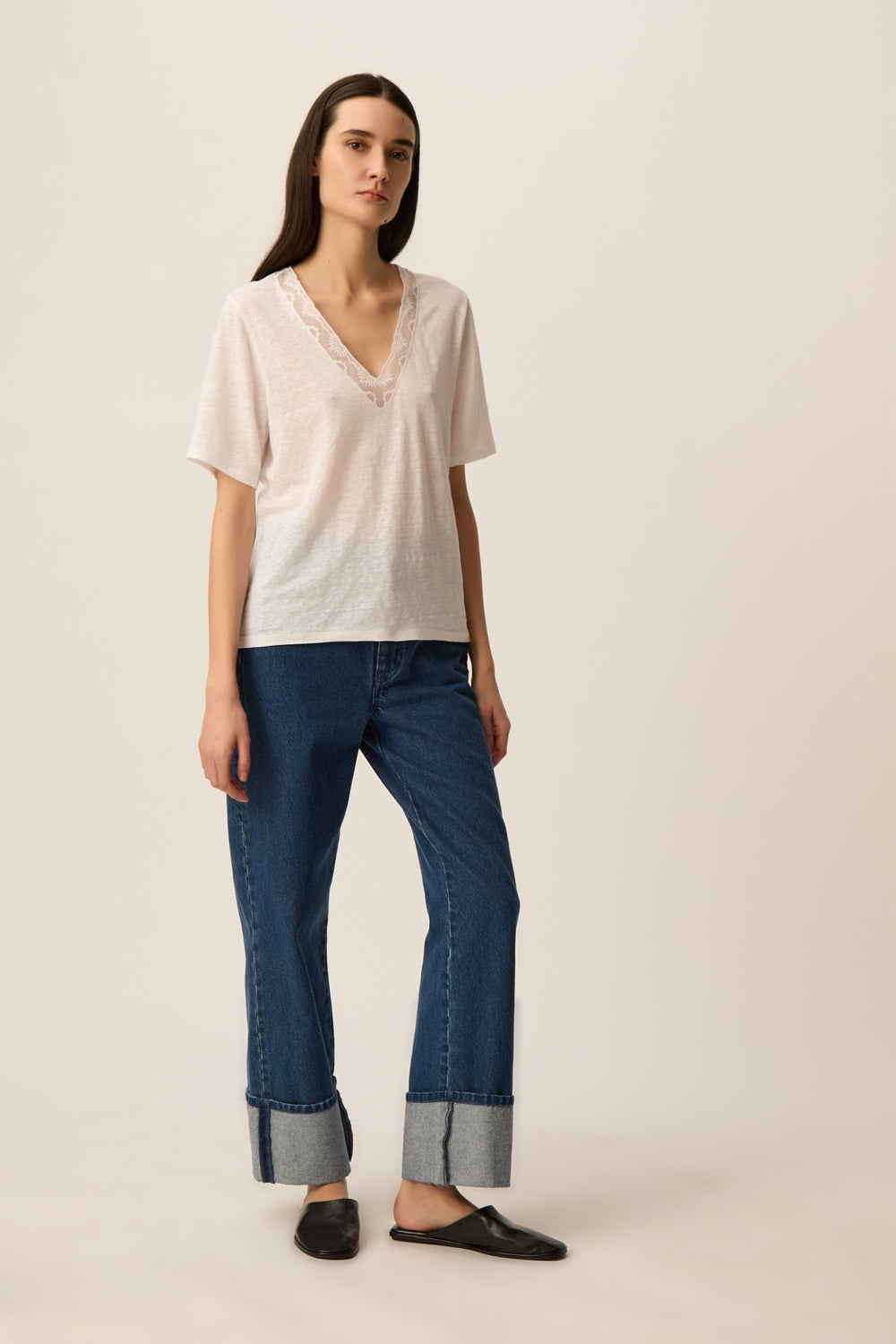 Tee-shirt Hela Ecru