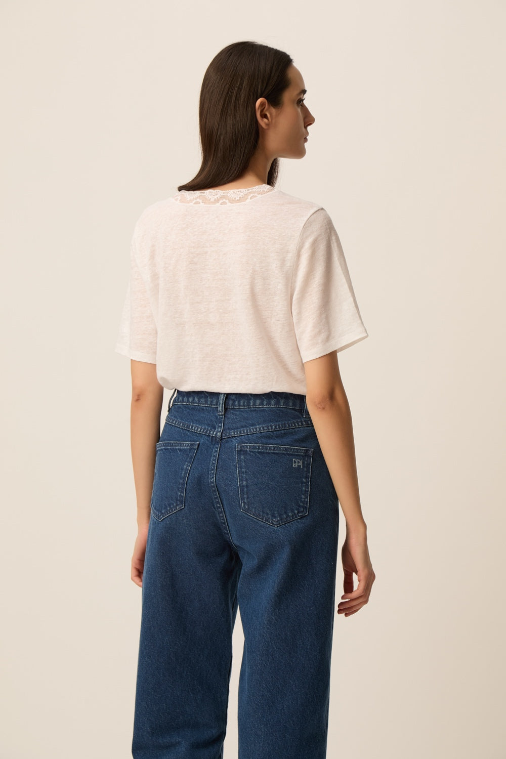 Tee-shirt Hela Ecru
