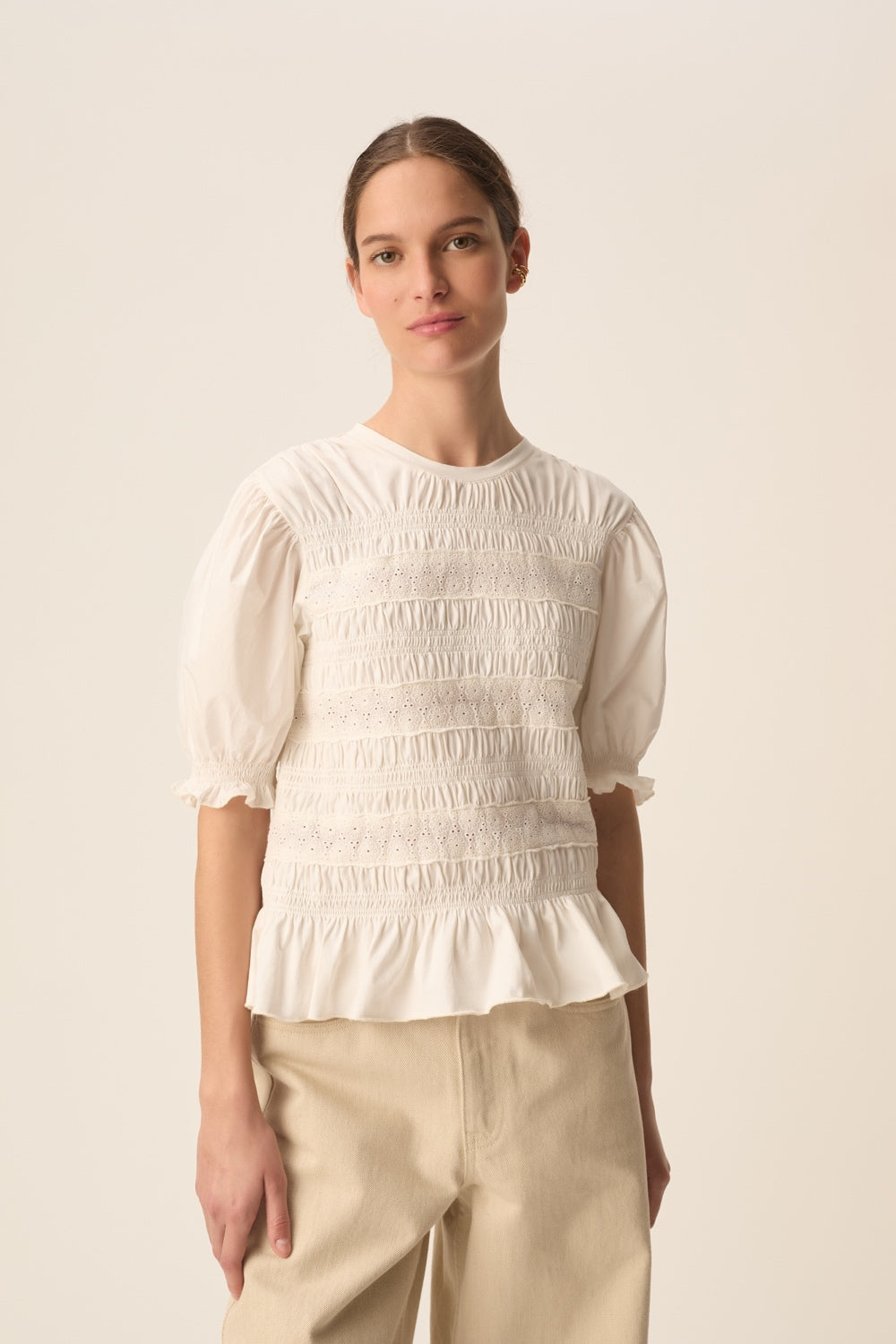 Tee-shirt Kloe Ecru
