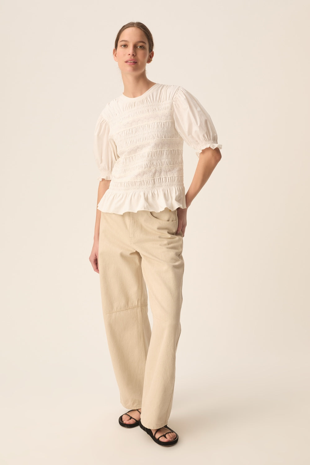 Tee-shirt Kloe Ecru