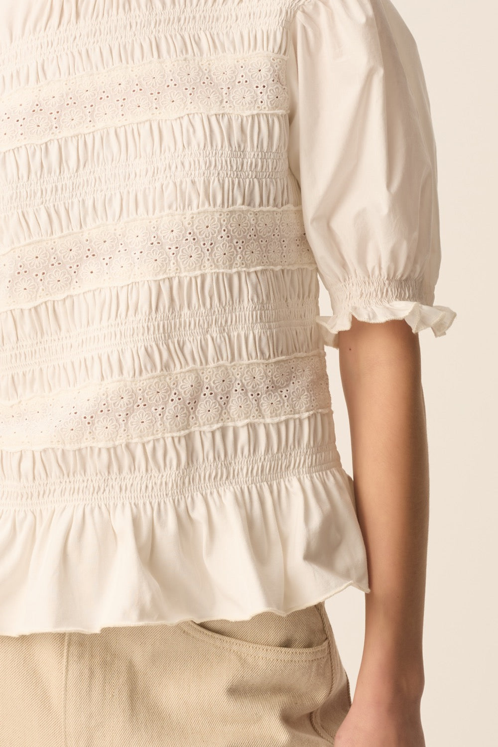 Tee-shirt Kloe Ecru