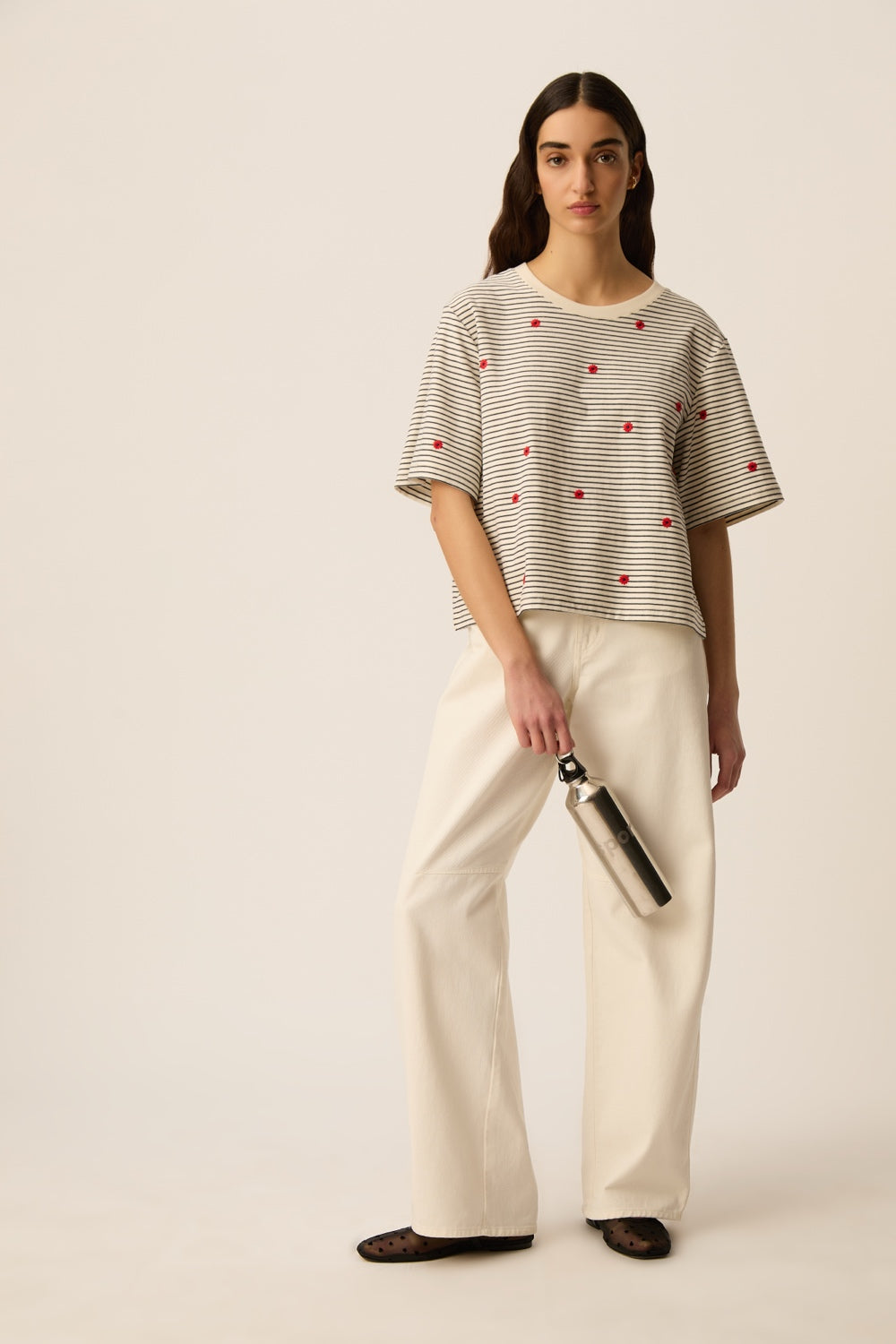 Tee-shirt Josef Marine/Homard