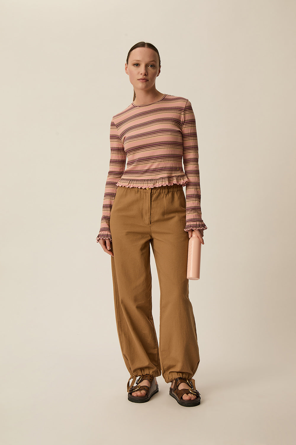 T-shirt Harmony Rose/Beige