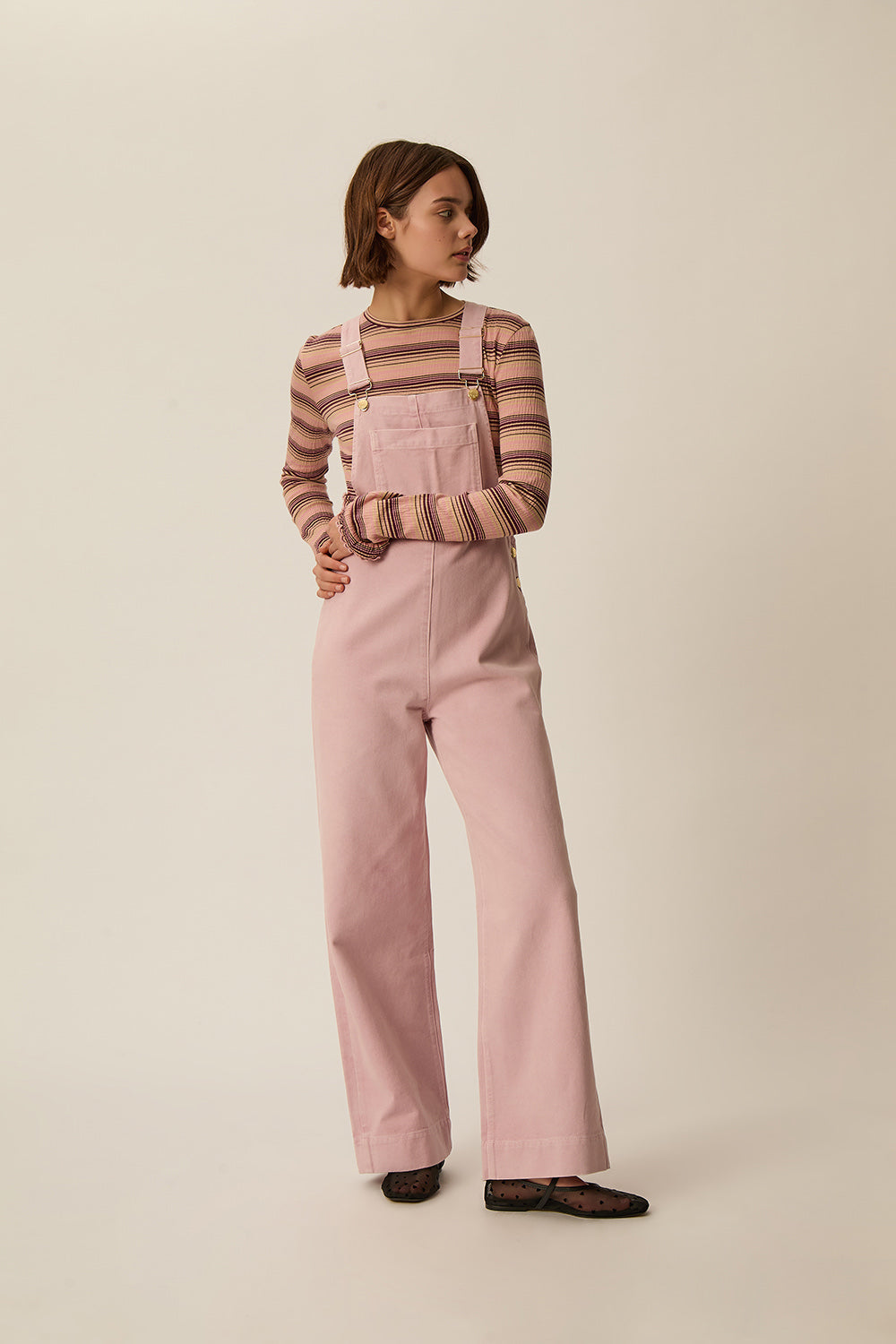 T-shirt Harmony Rose/Beige
