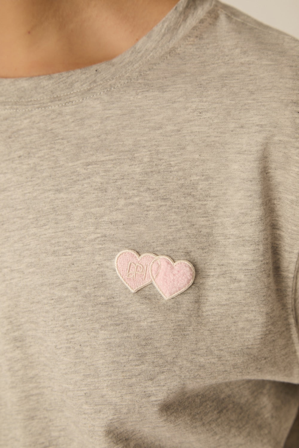 T-shirt Jerrypatch Gris Chine