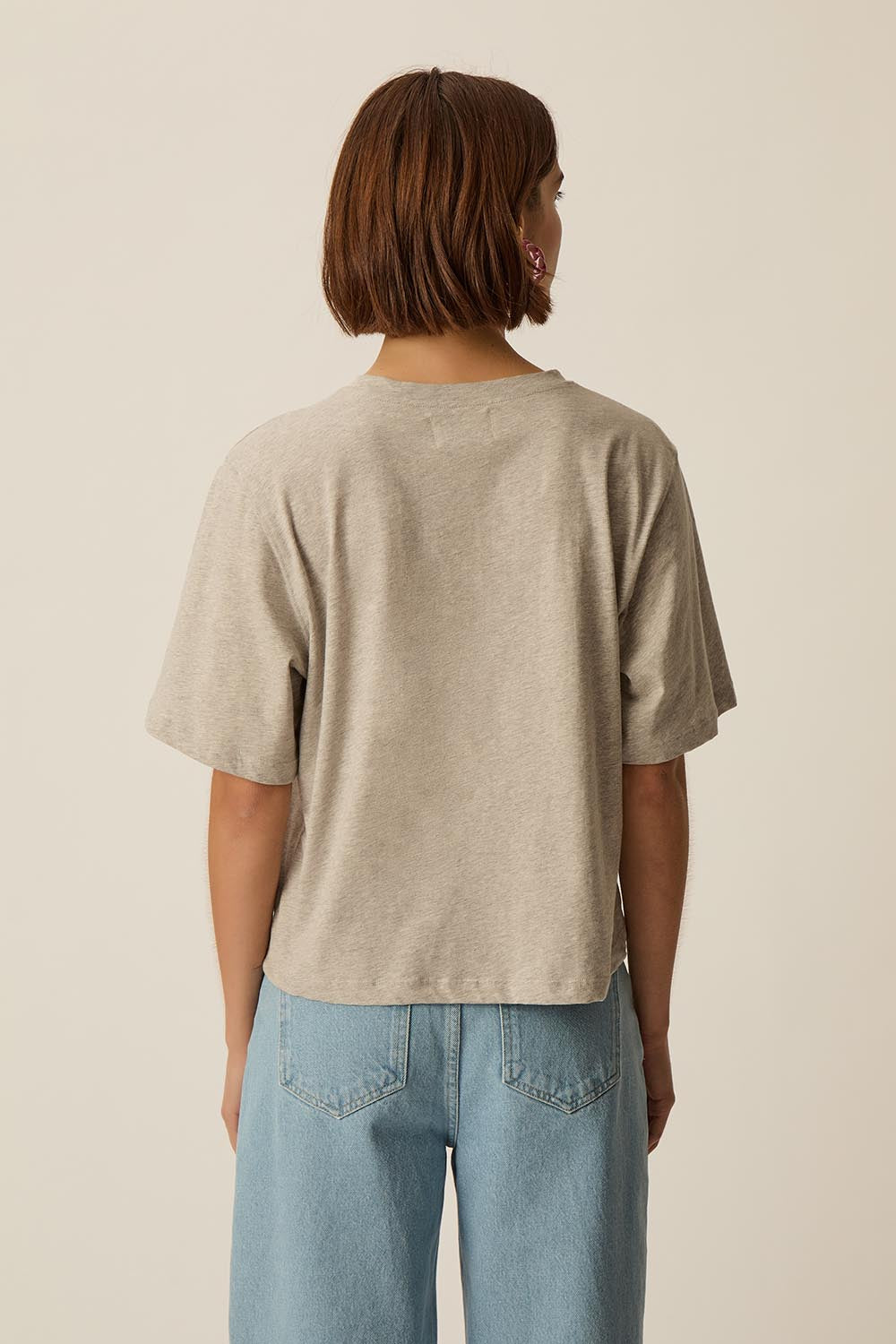 T-shirt Jerrypatch Gris Chine