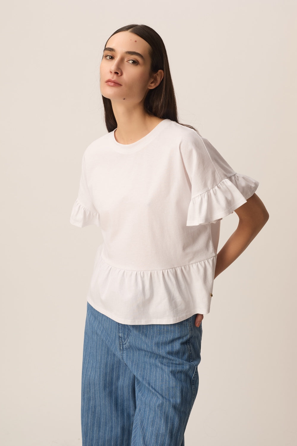 T-shirt Jessica Ecru