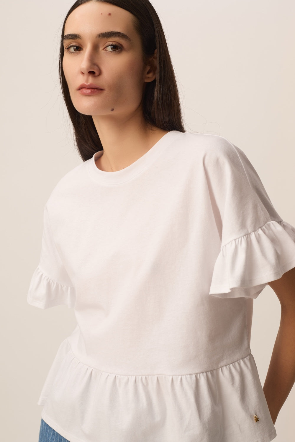T-shirt Jessica Ecru