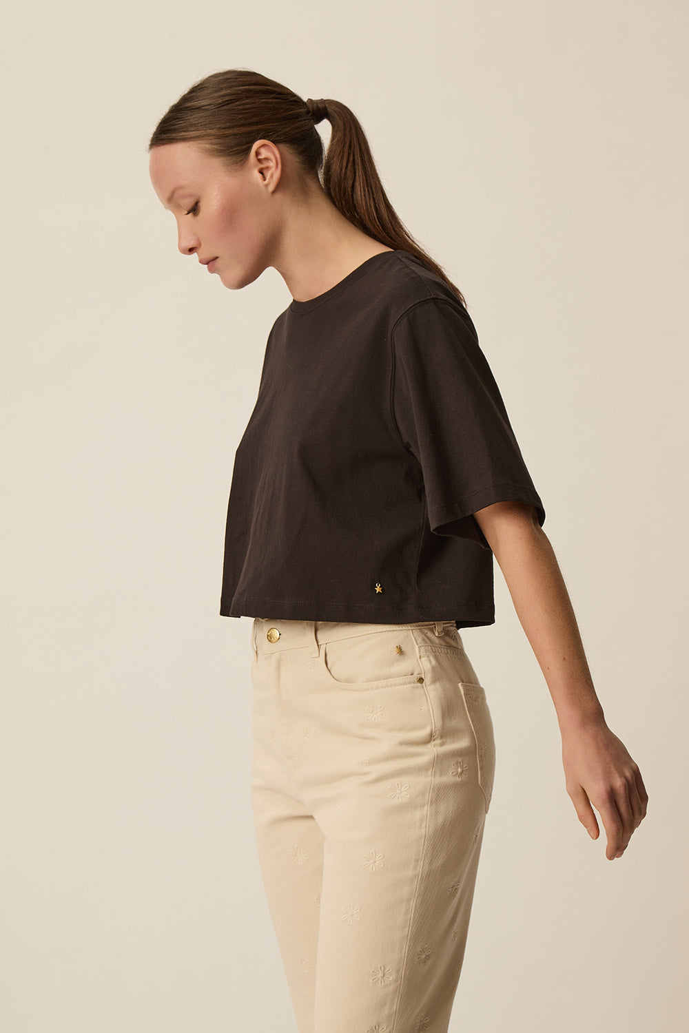 T-shirt Jelila Noir