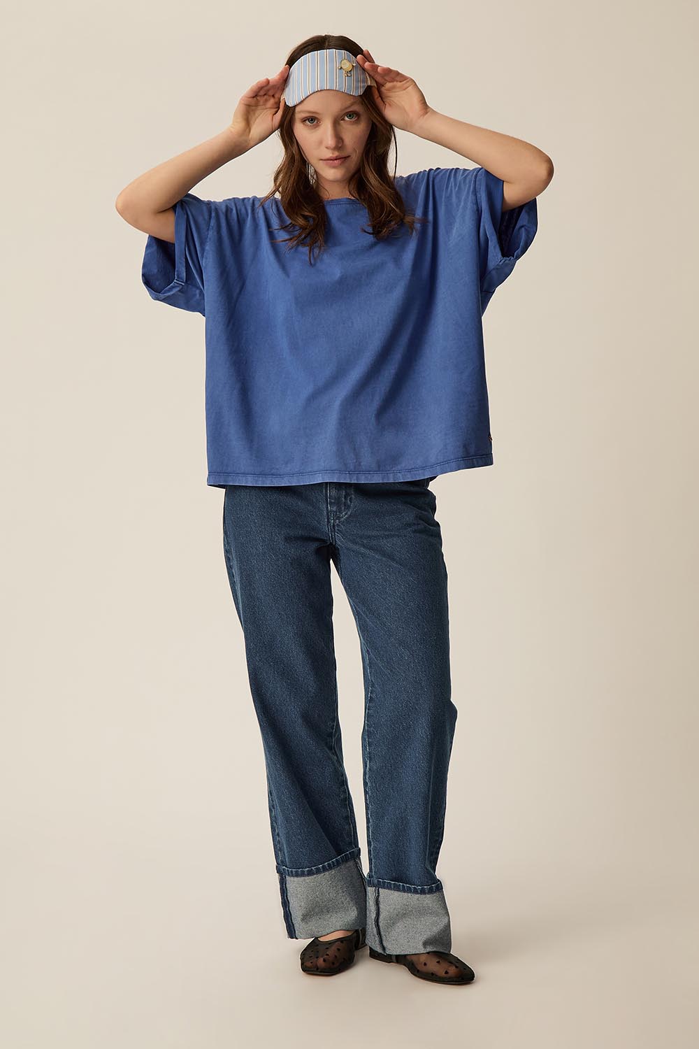 T-shirt Haricia Indigo