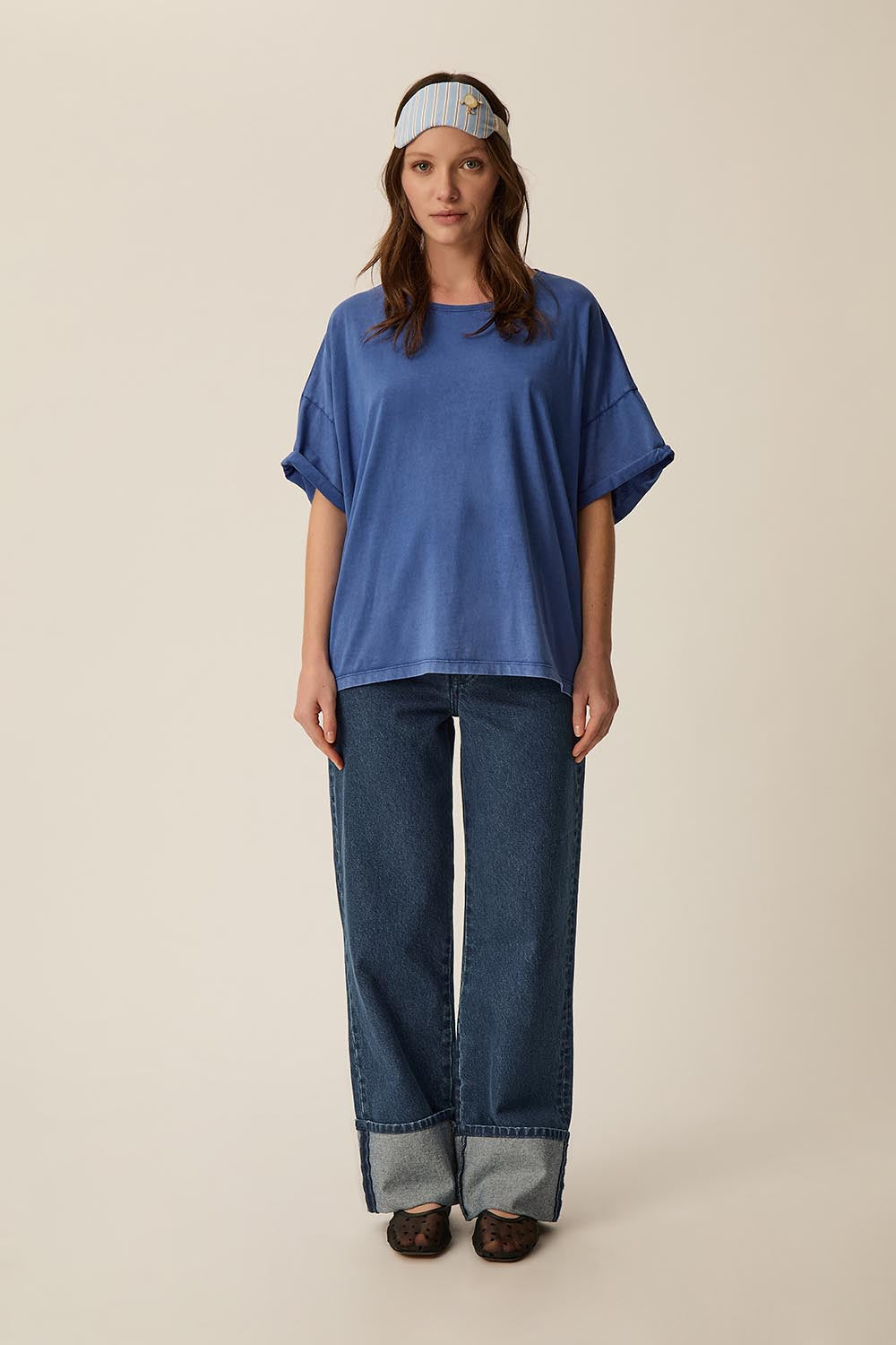 T-shirt Haricia Indigo