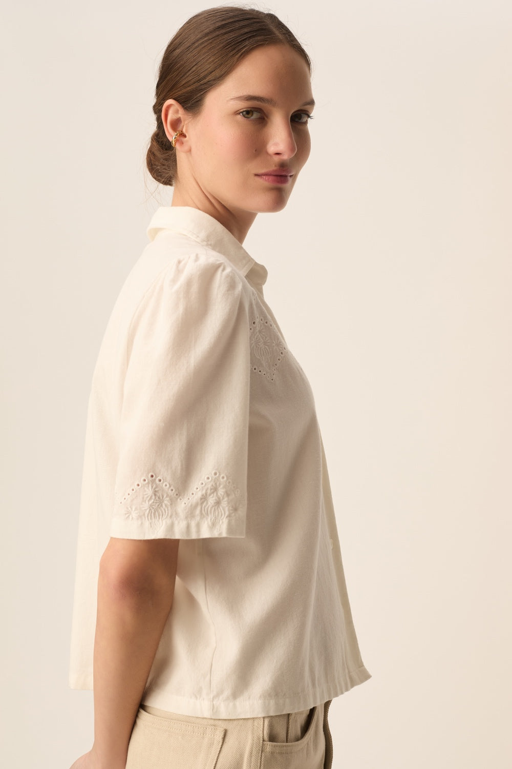 Chemise Tamino Creme