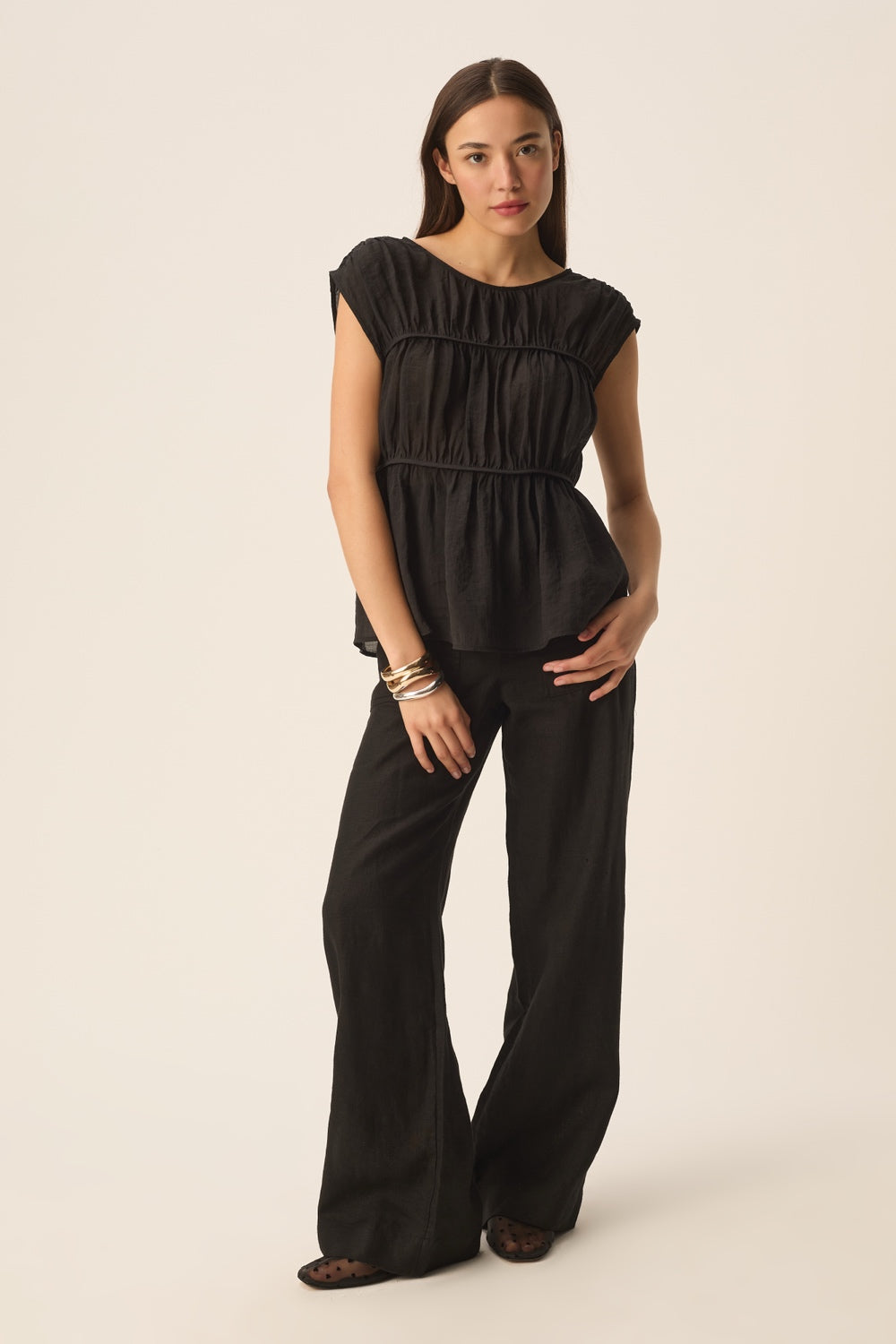 Top Sarah Noir