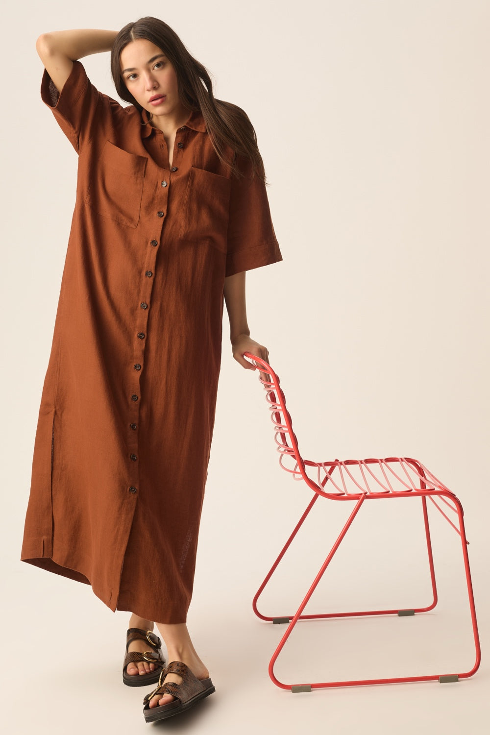 Robe Estampe Choco