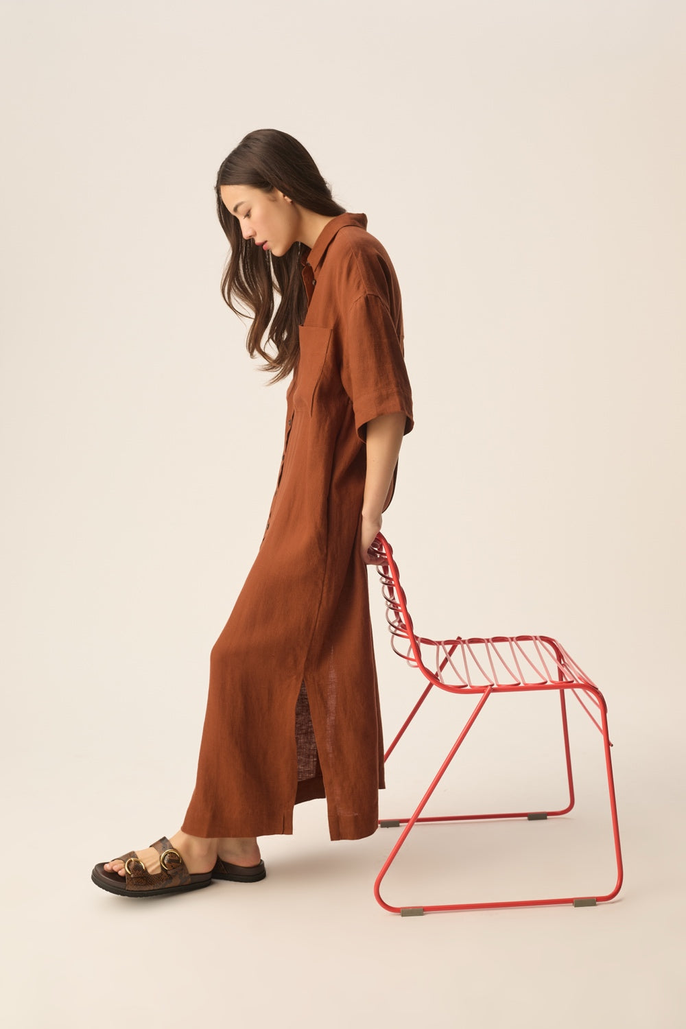 Robe Estampe Choco