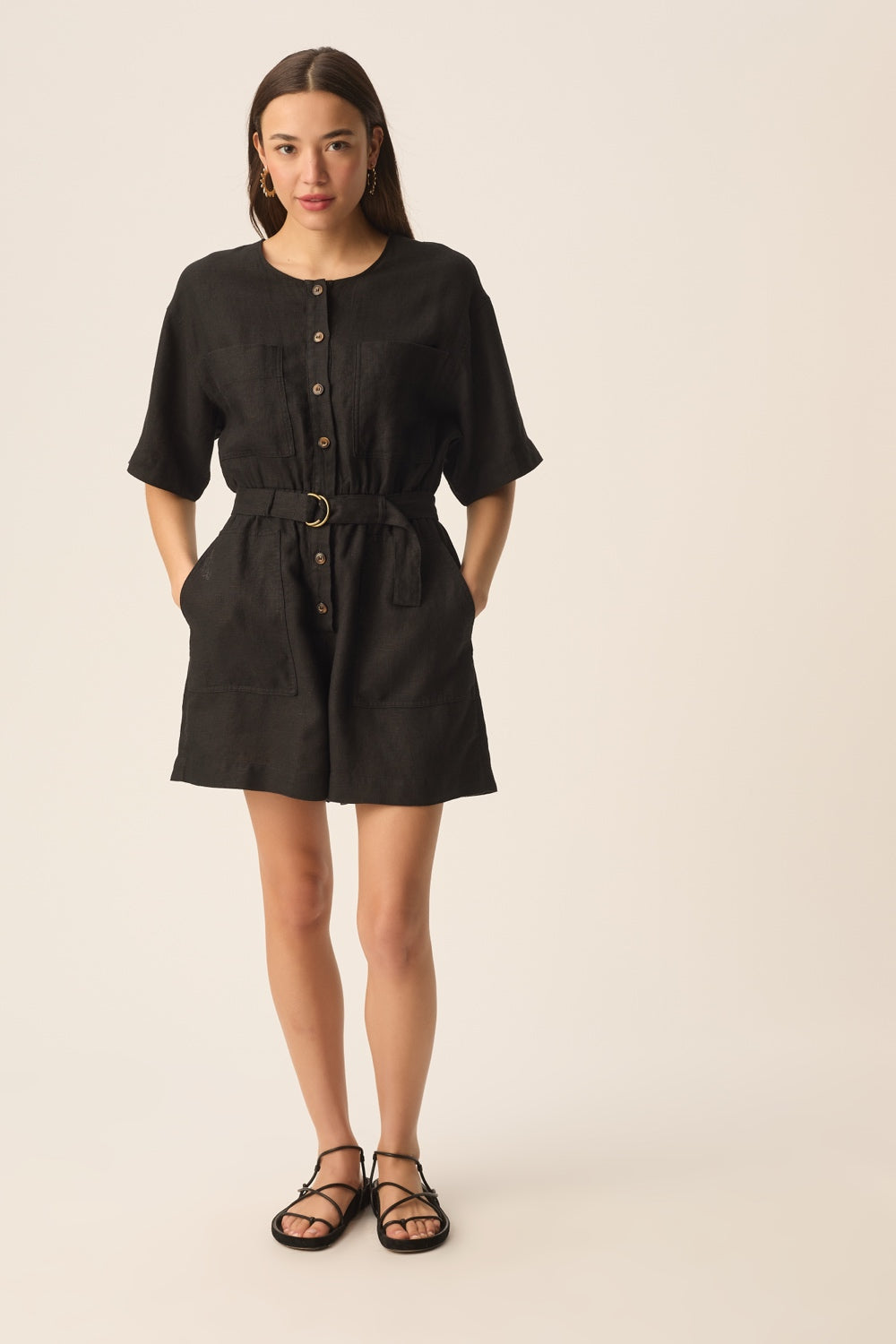 Playsuit Esther Noir