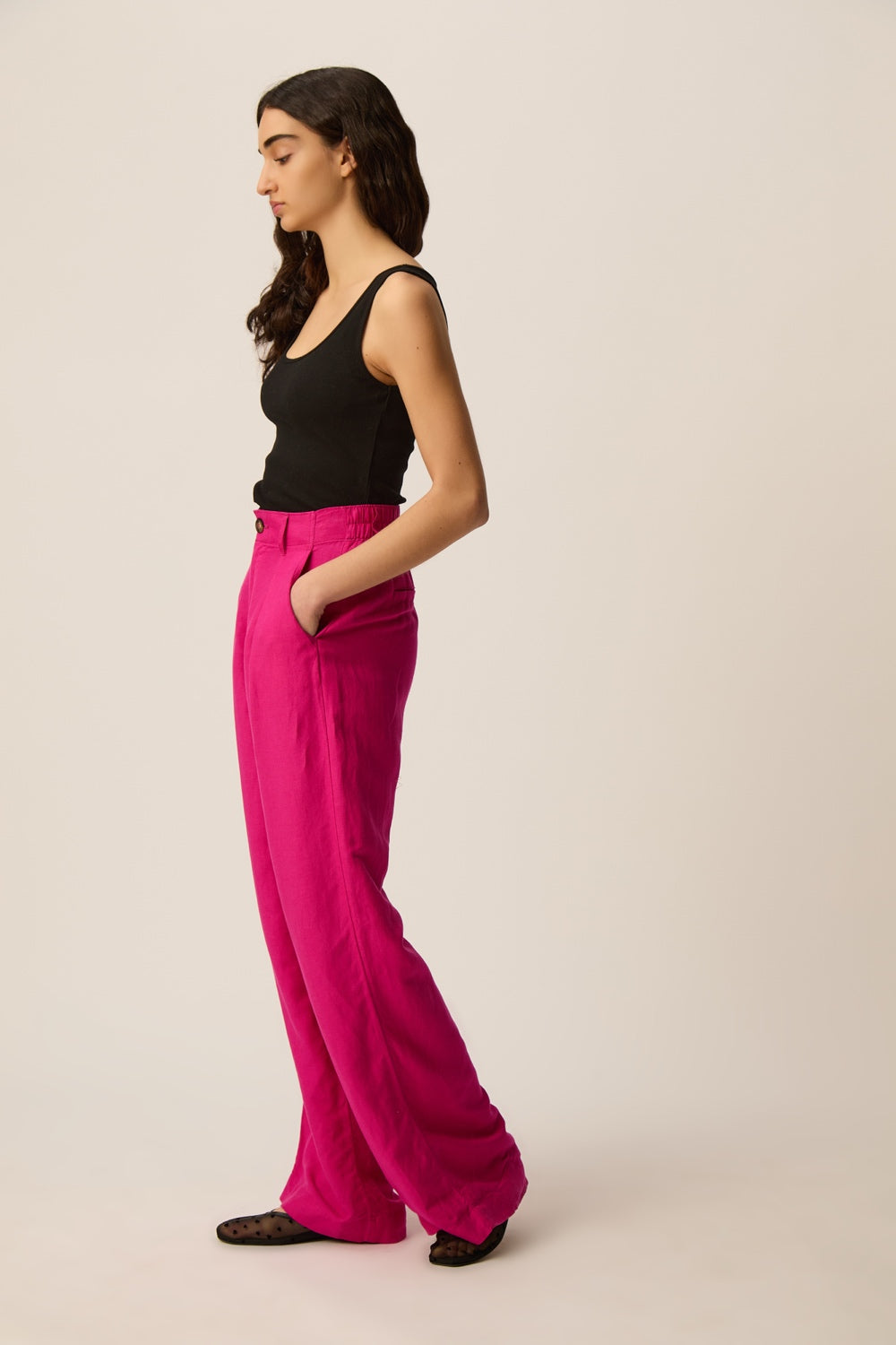 Trousers Espiza Fuchsia
