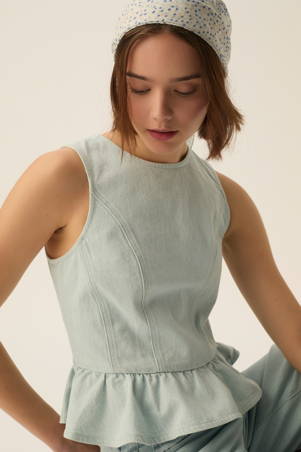 Top Louba Ice Blue