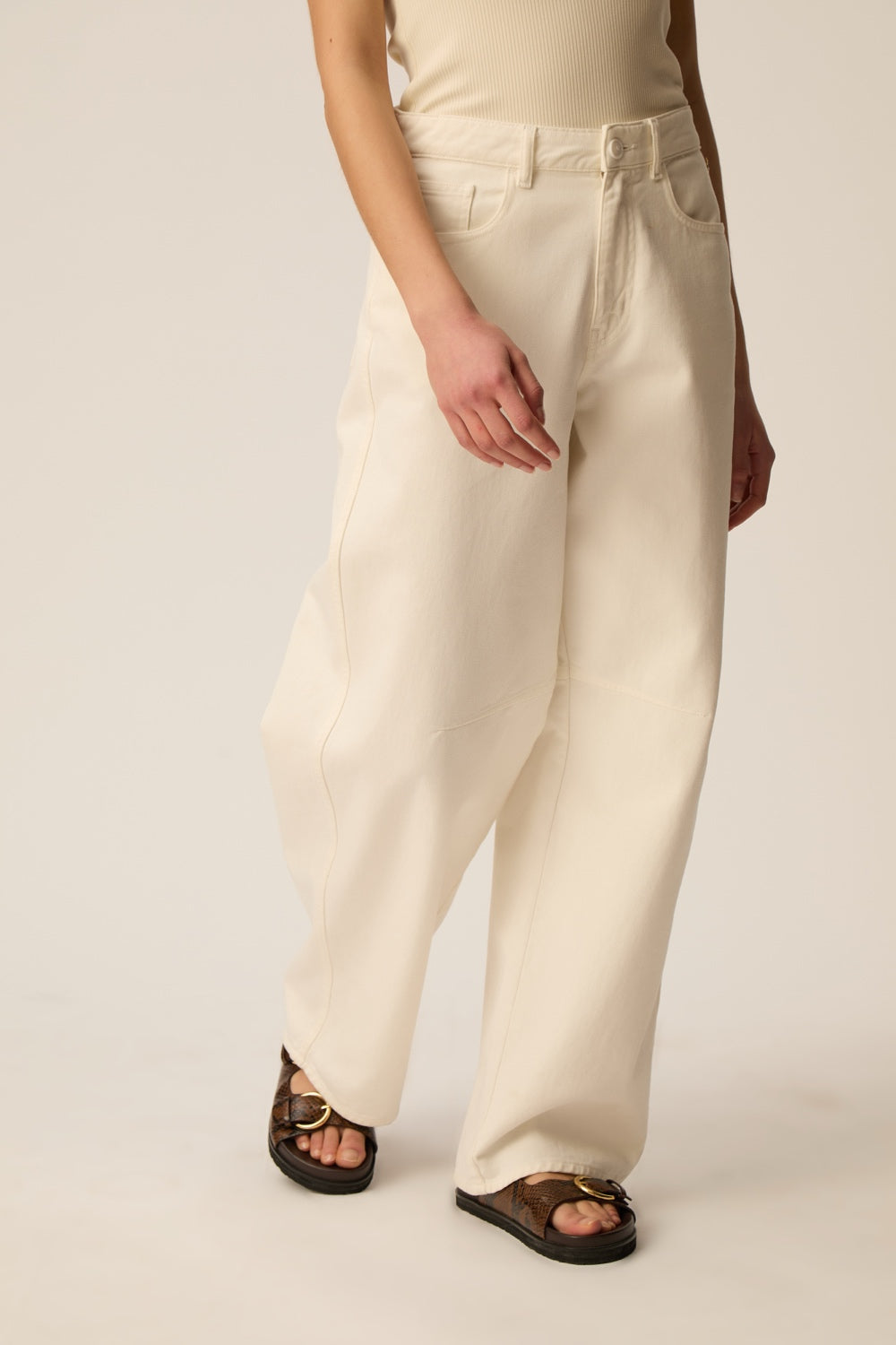Jeans Laeti Creme