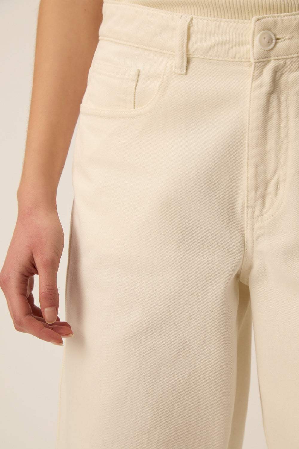 Jeans Laeti Creme